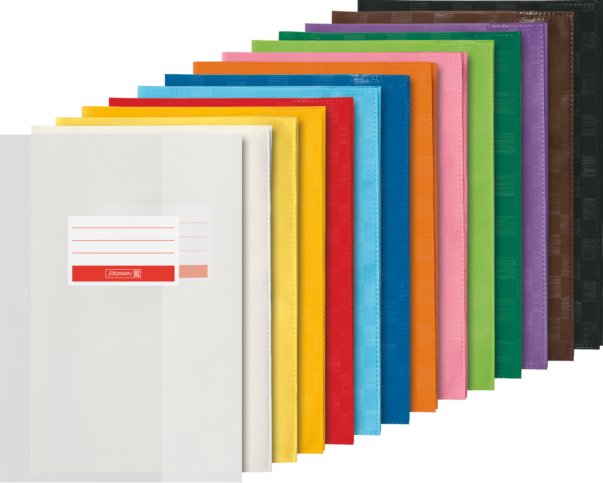 Hefthüllen-Set | 159×233 mm, A5, sortiert, 14 Stück
