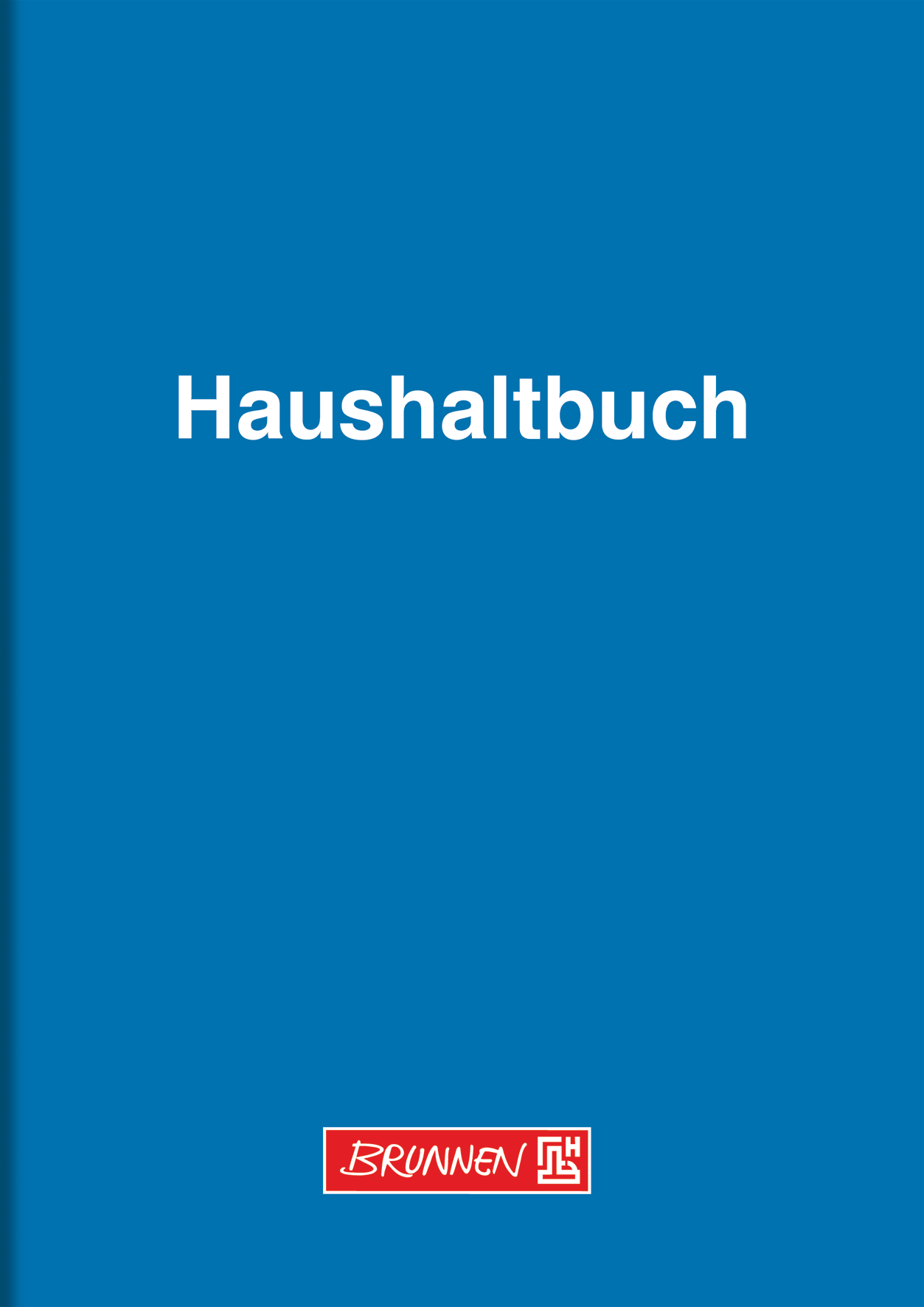 5 x Brunnen Formularbuch Haushaltsbuch A5 40 Blatt kariert toniert