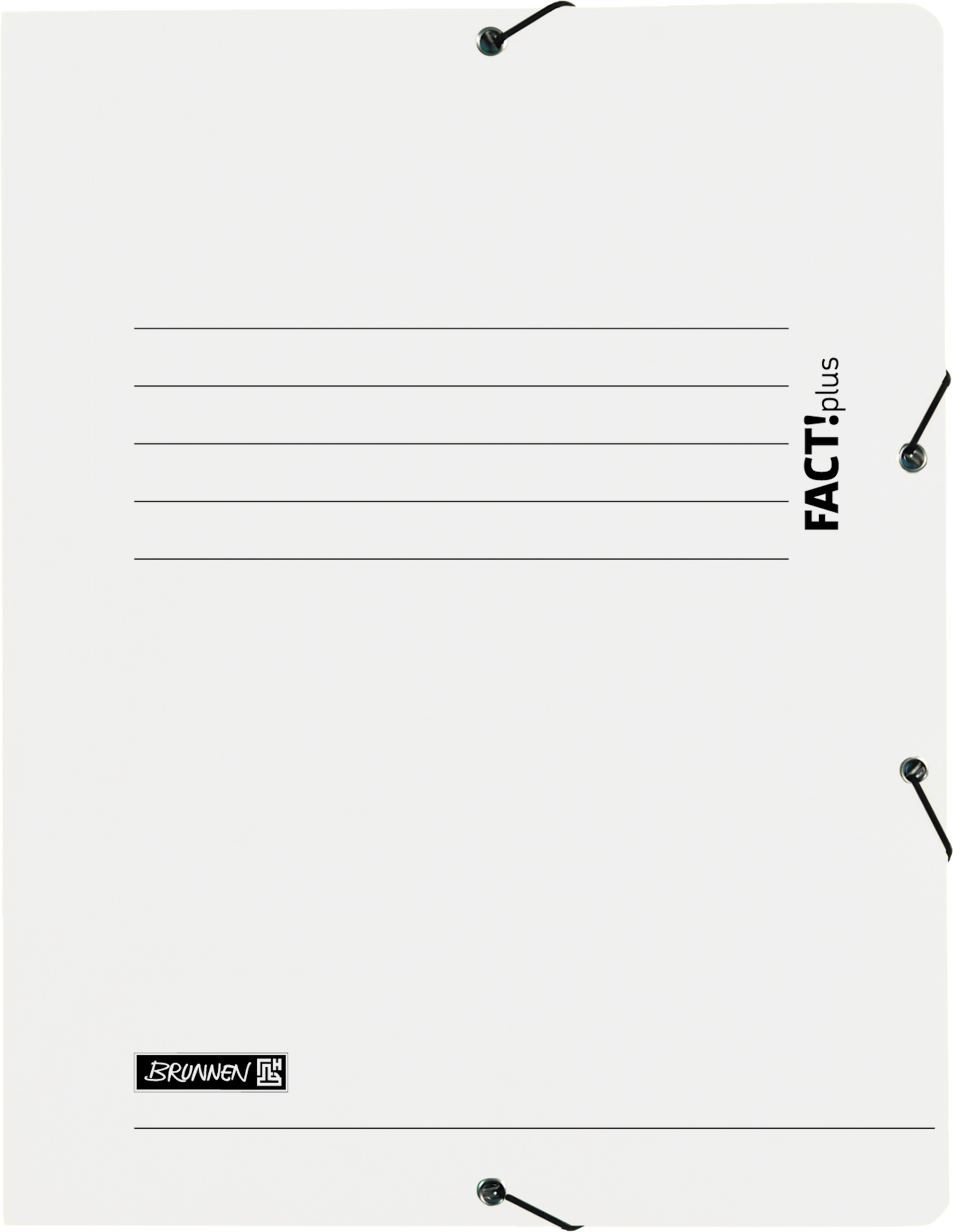 Sammelmappe FACT!plus | A4, Füllhöhe: 10 mm, weiß
