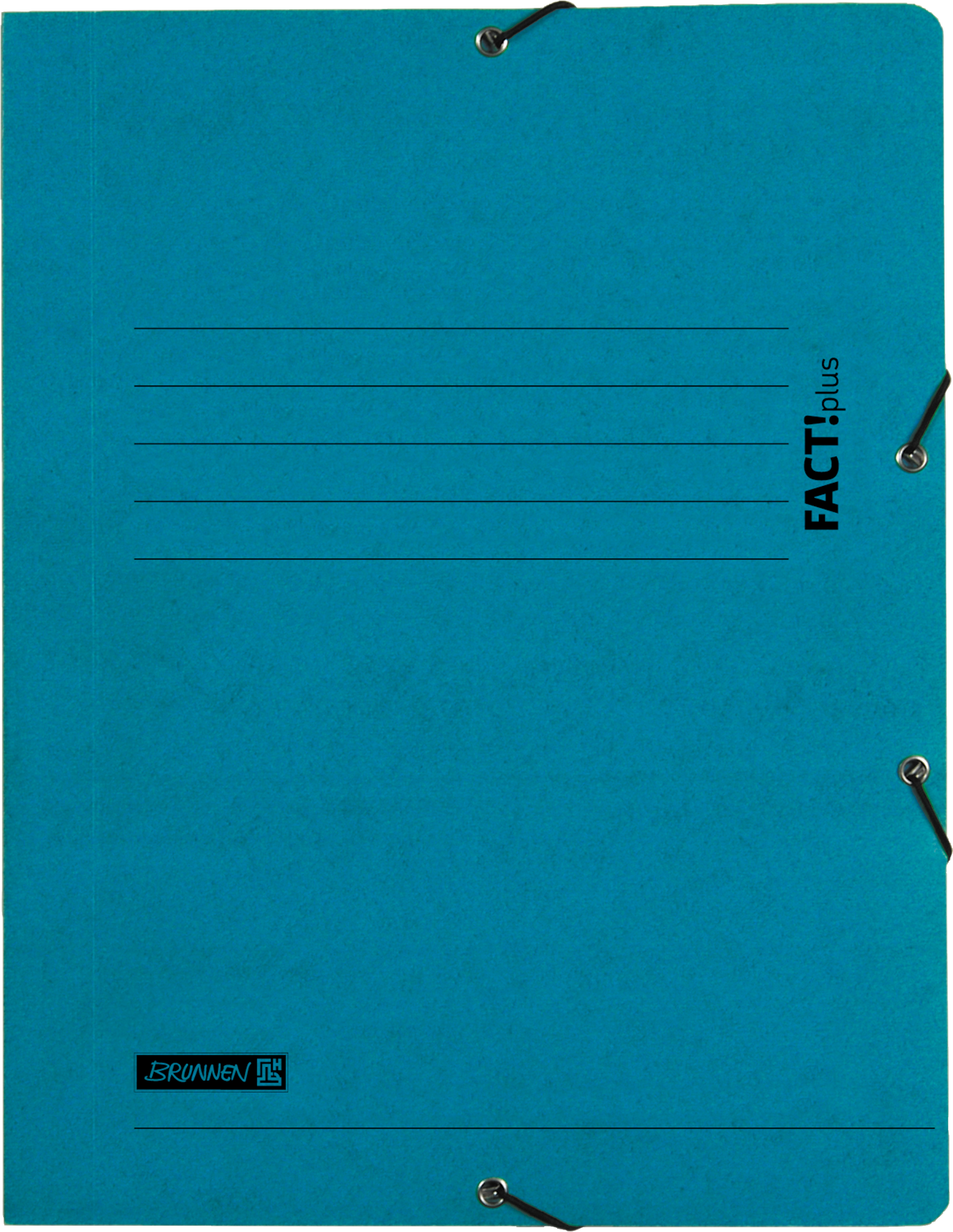 Sammelmappe FACT!plus | A4, Füllhöhe: 10 mm, türkis