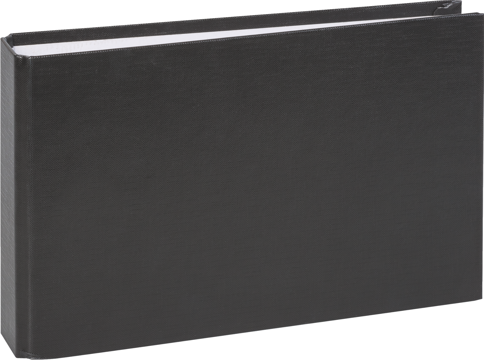 Bankordner | 245×160 mm, 2-Bügel-Reiß-Mechanik, Ø 30 mm, Füllhöhe: 20 mm, schwarz