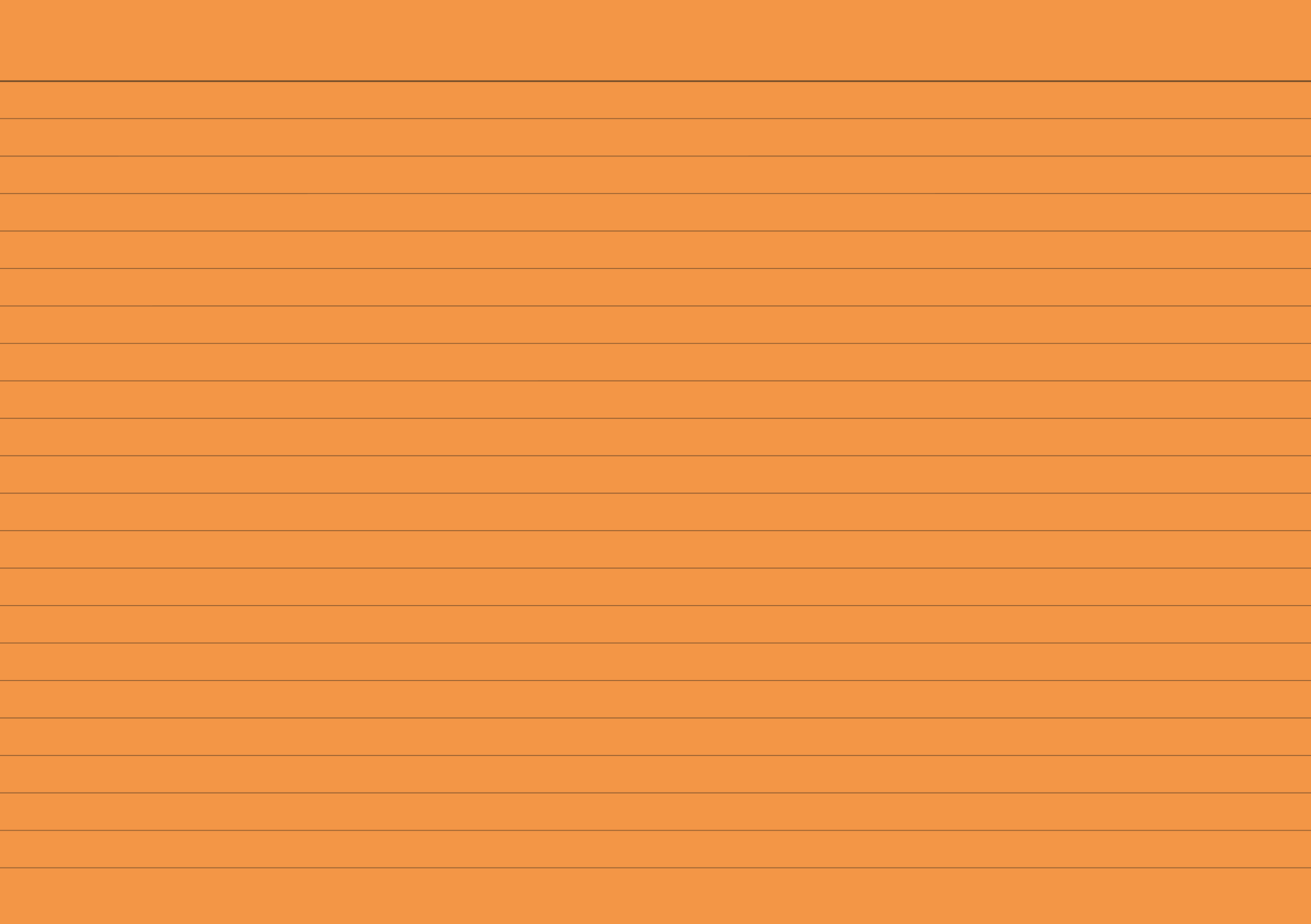 BRUNNEN Karteikarte, liniert 6 mm, A5 quer, Karton, 180 g/m², orange (100 Stück), Sie erhalten 1 Packung á 100 Stück