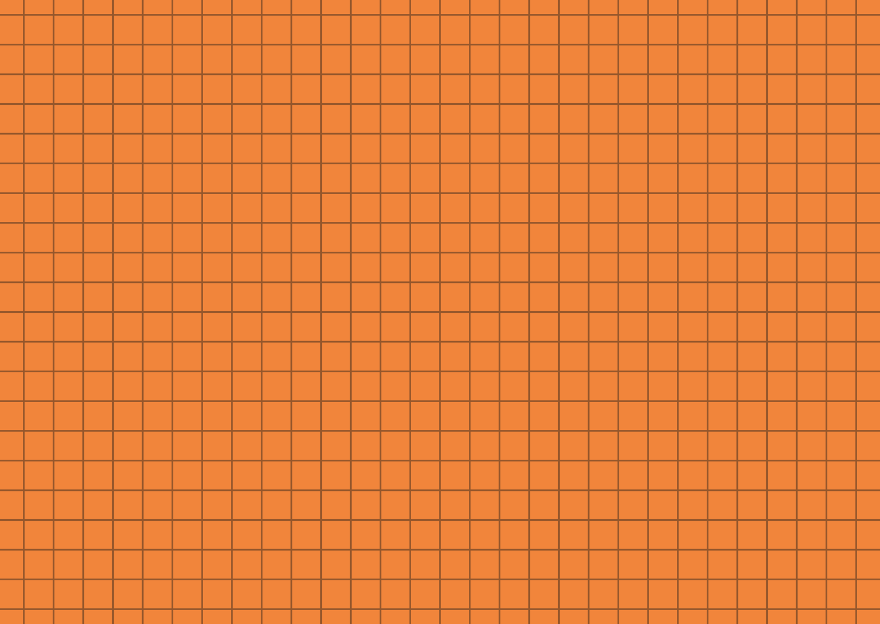 Karteikarten | 148×105 mm, A6, 5 mm kariert, orange, 100 Stück