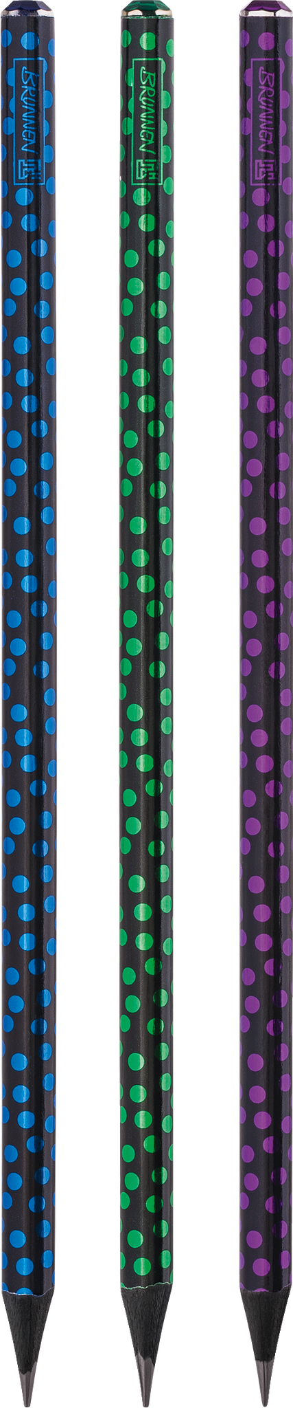 Bleistift „Diamonds“ | HB, rund, sortiert