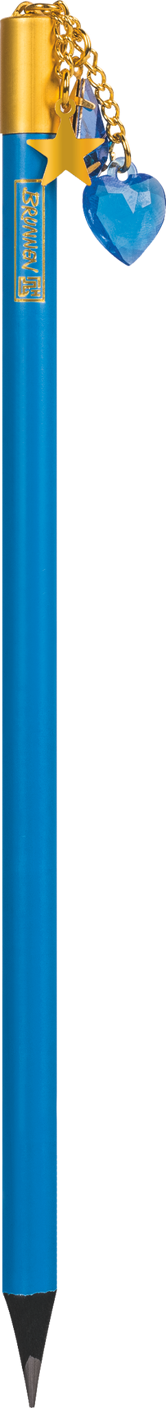 Bleistift „Herz“ Colour Code | HB, rund, azur