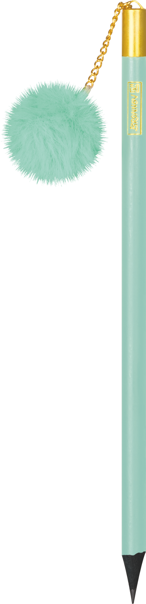 Bleistift „Bommel“ Colour Code | HB, rund, mint