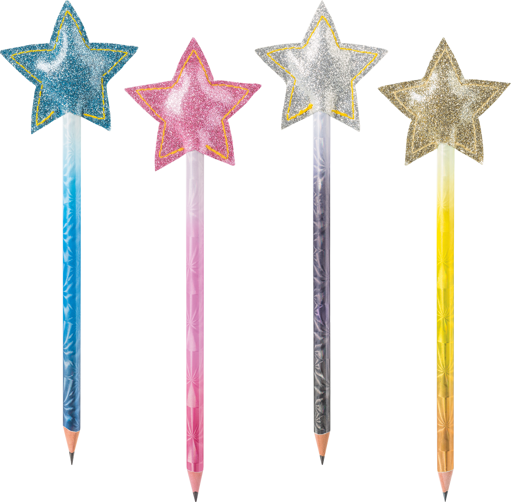 Bleistift „Star“ | HB, rund, sortiert