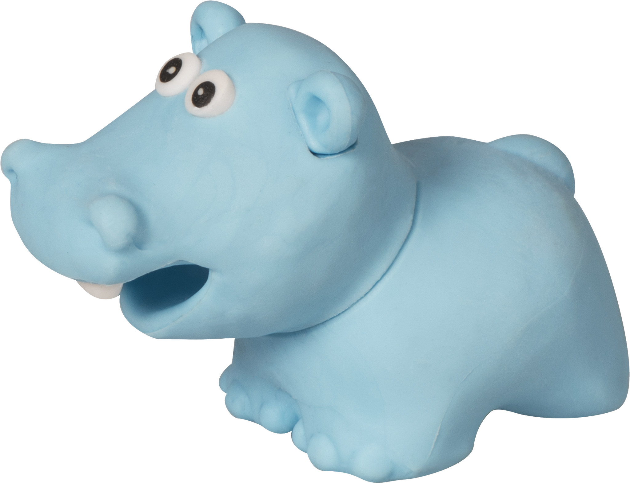 Radiergummi „Hippo“ 3D | hellblau