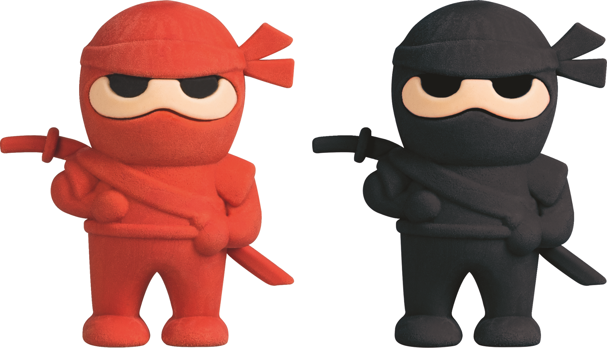 Radiergummi Ninja Power 3D | sortiert