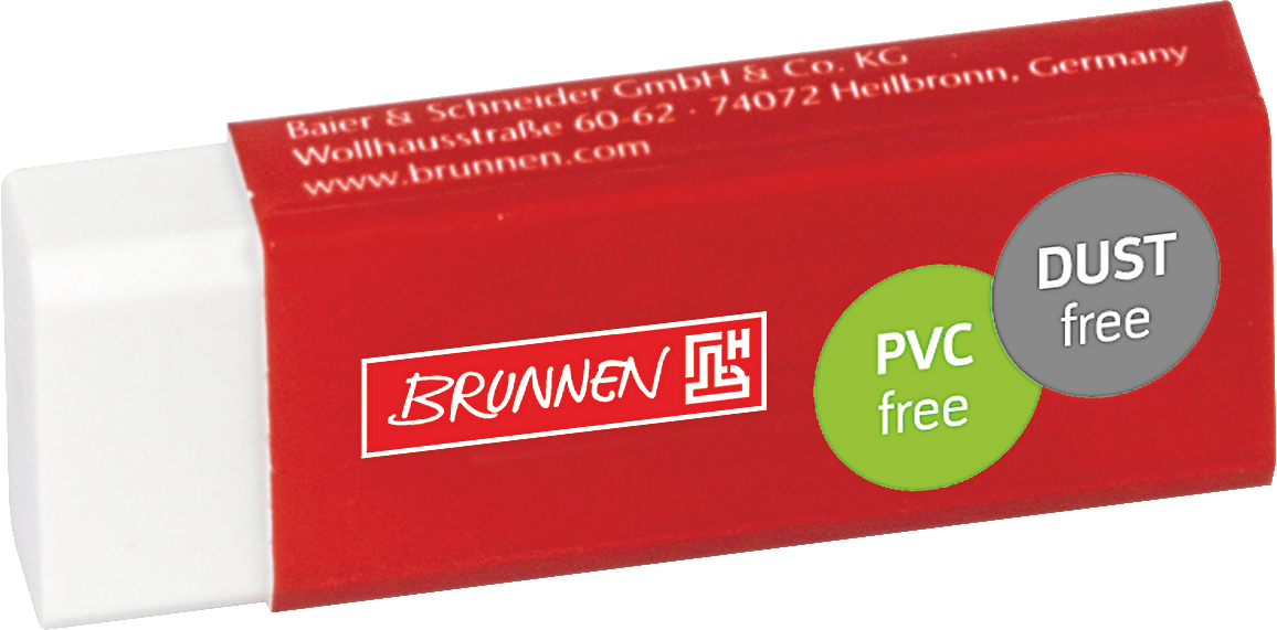 BRUNNEN Radiergummi Dust free, 1 St.