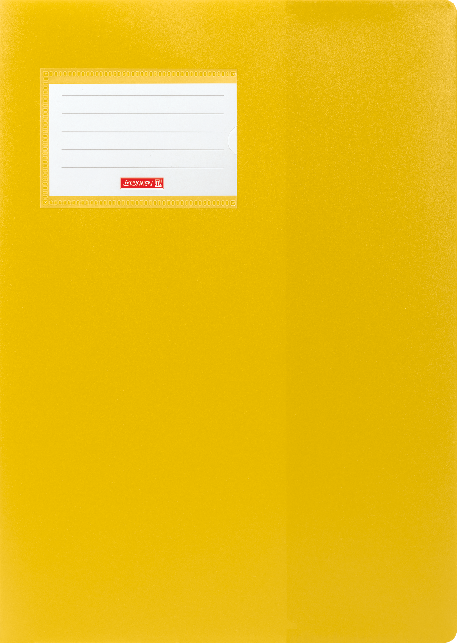 Hefthülle FACT!pp | 215×308 mm, A4, gelb