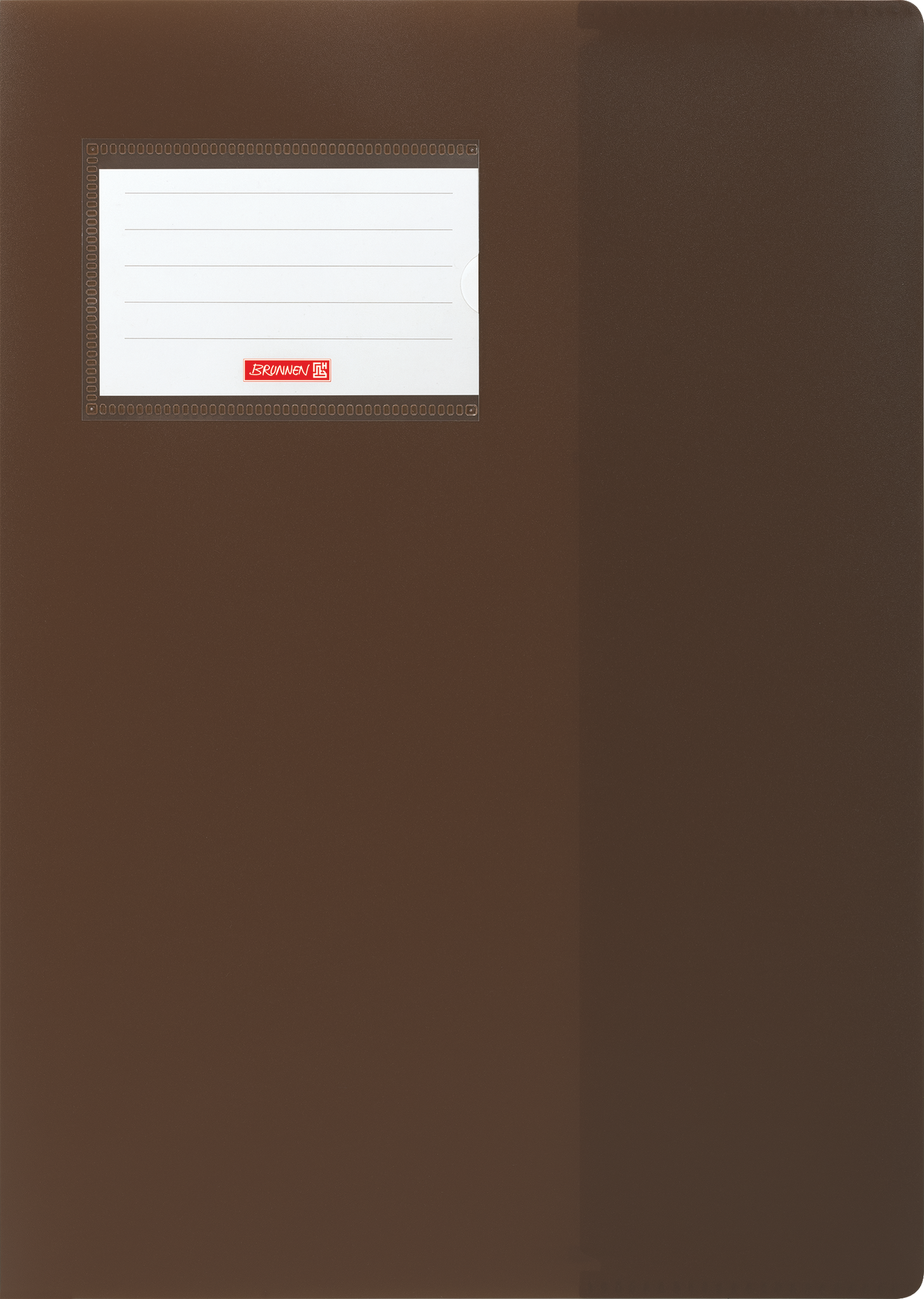 Hefthülle FACT!pp | 215×308 mm, A4, braun