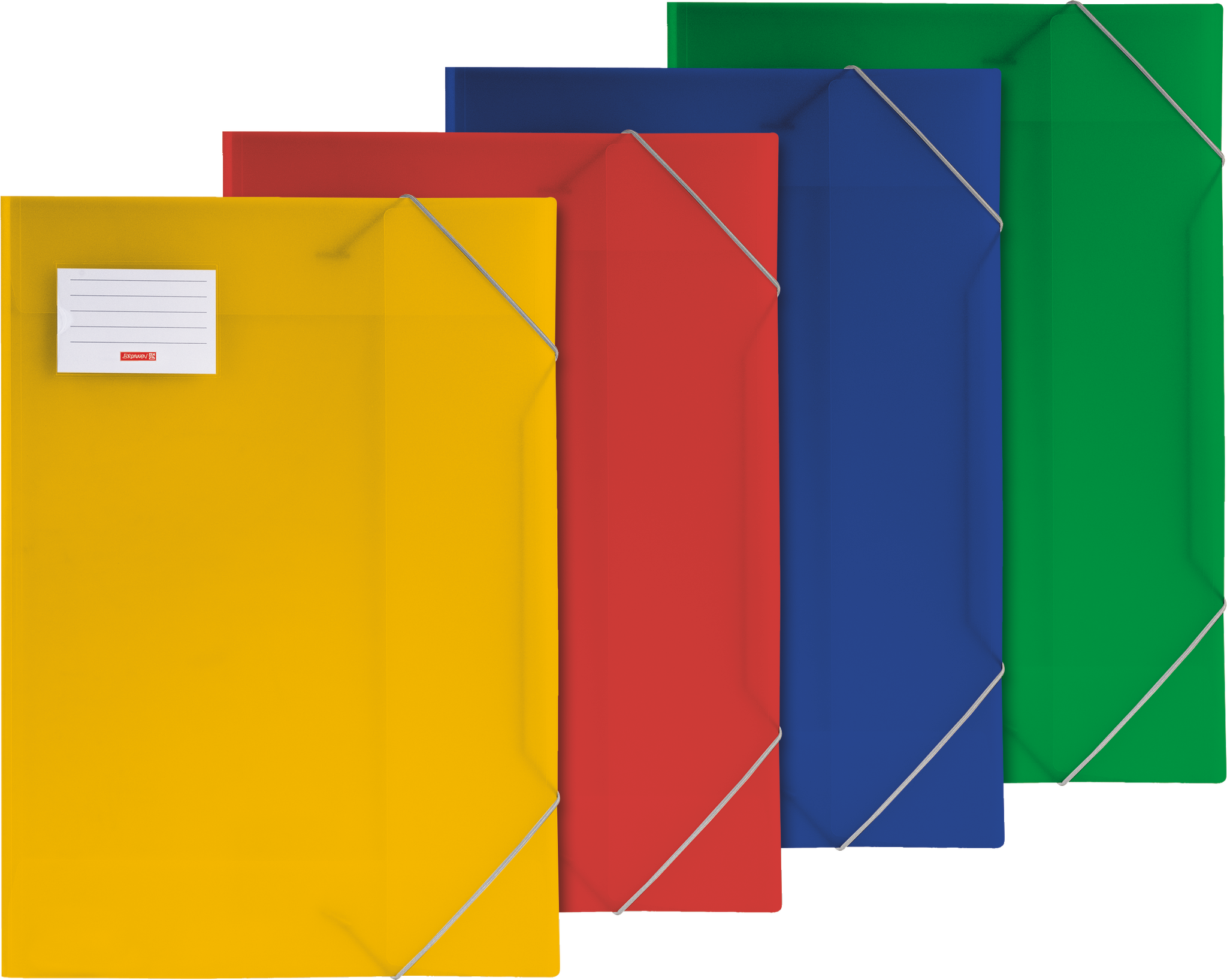 10 x Brunnen Sammelmappe A3 Fact!pp farbig sortiert