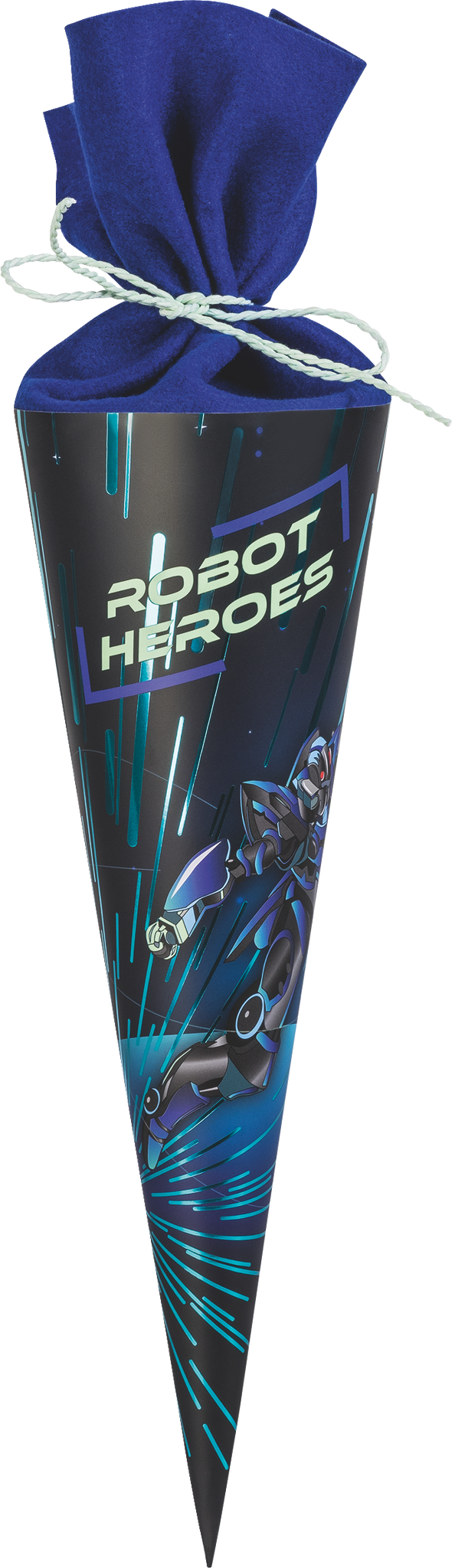 Schultüte Robot Heroes | dunkelblau