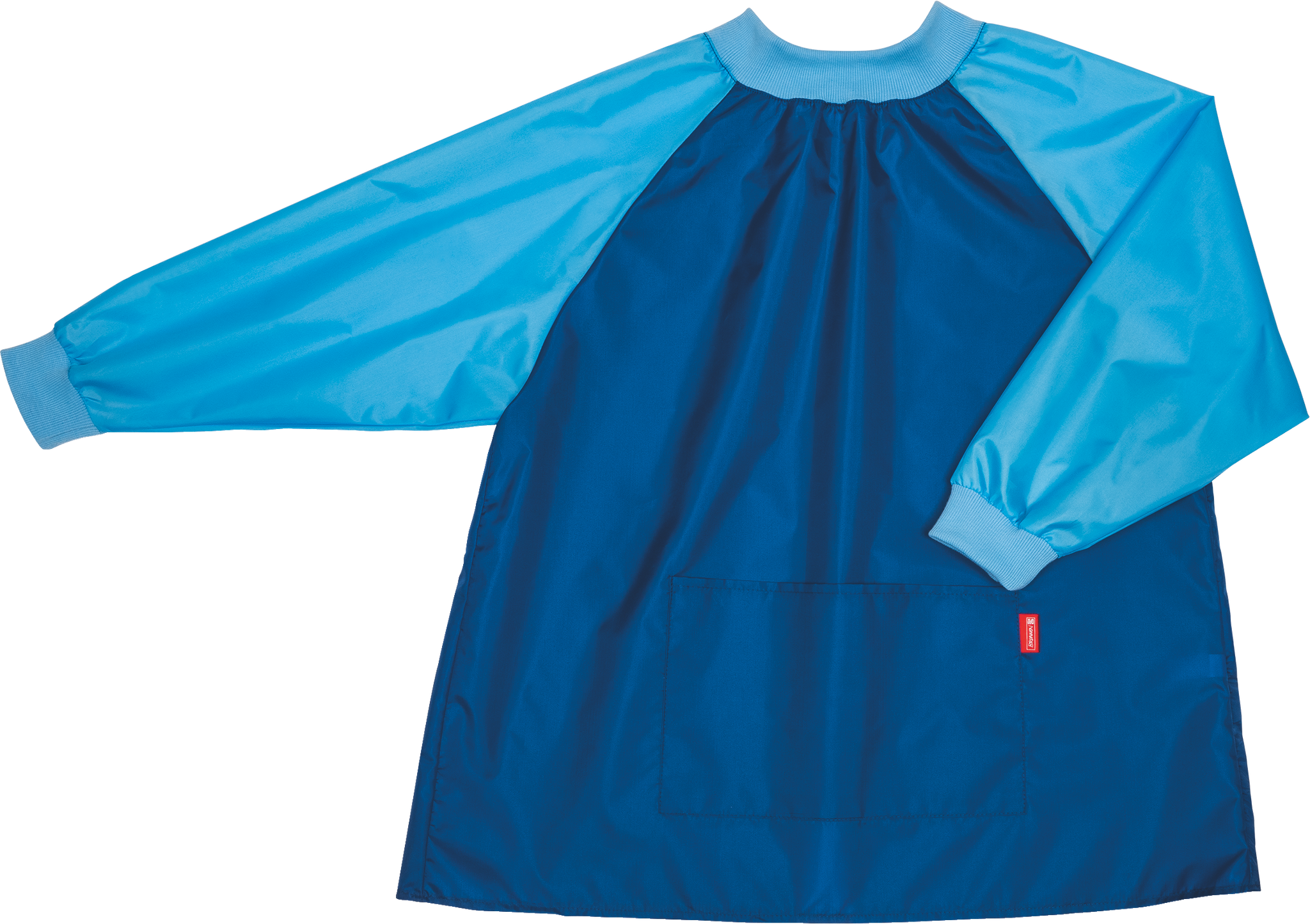 Kinderschürze mit Ärmeln | blau