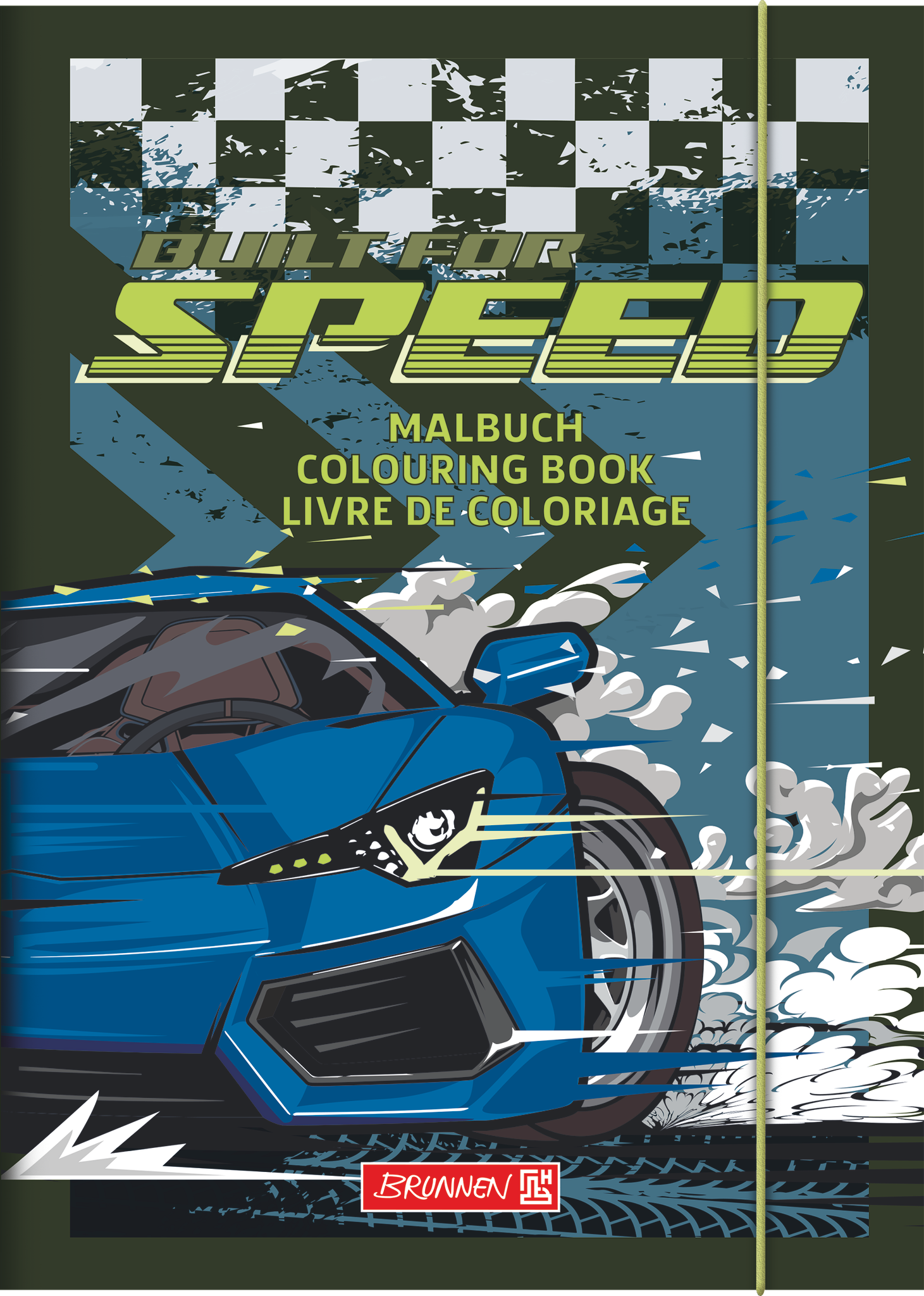 Ausmalheft Fast Wheels | 32 Blatt