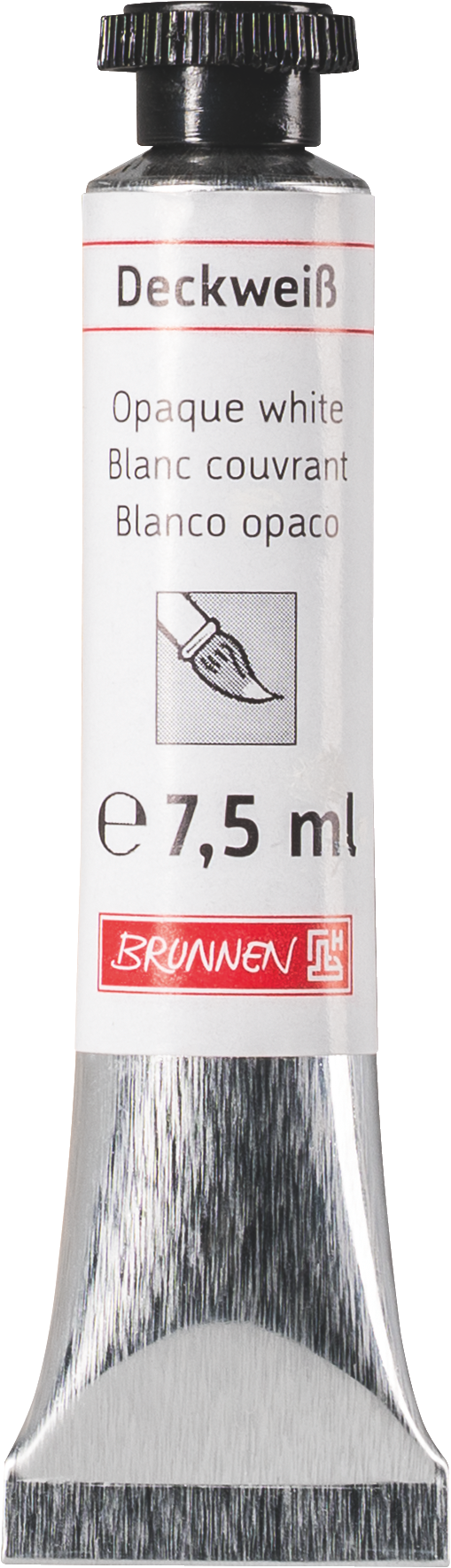 12 x Brunnen Deckweiß Tube mit 7,5ml