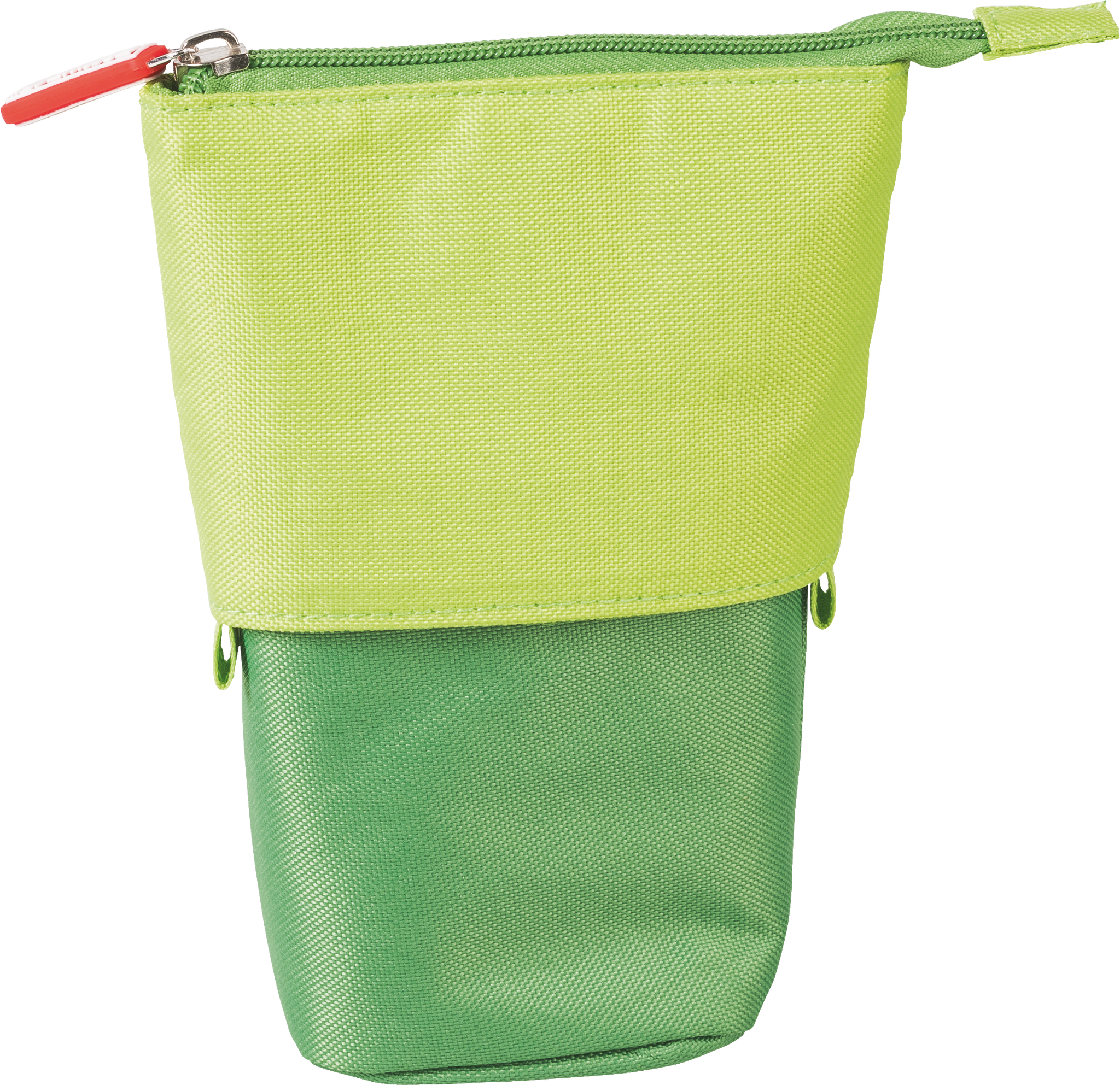 4 x Brunnen Etui und Stiftkeköcher grün