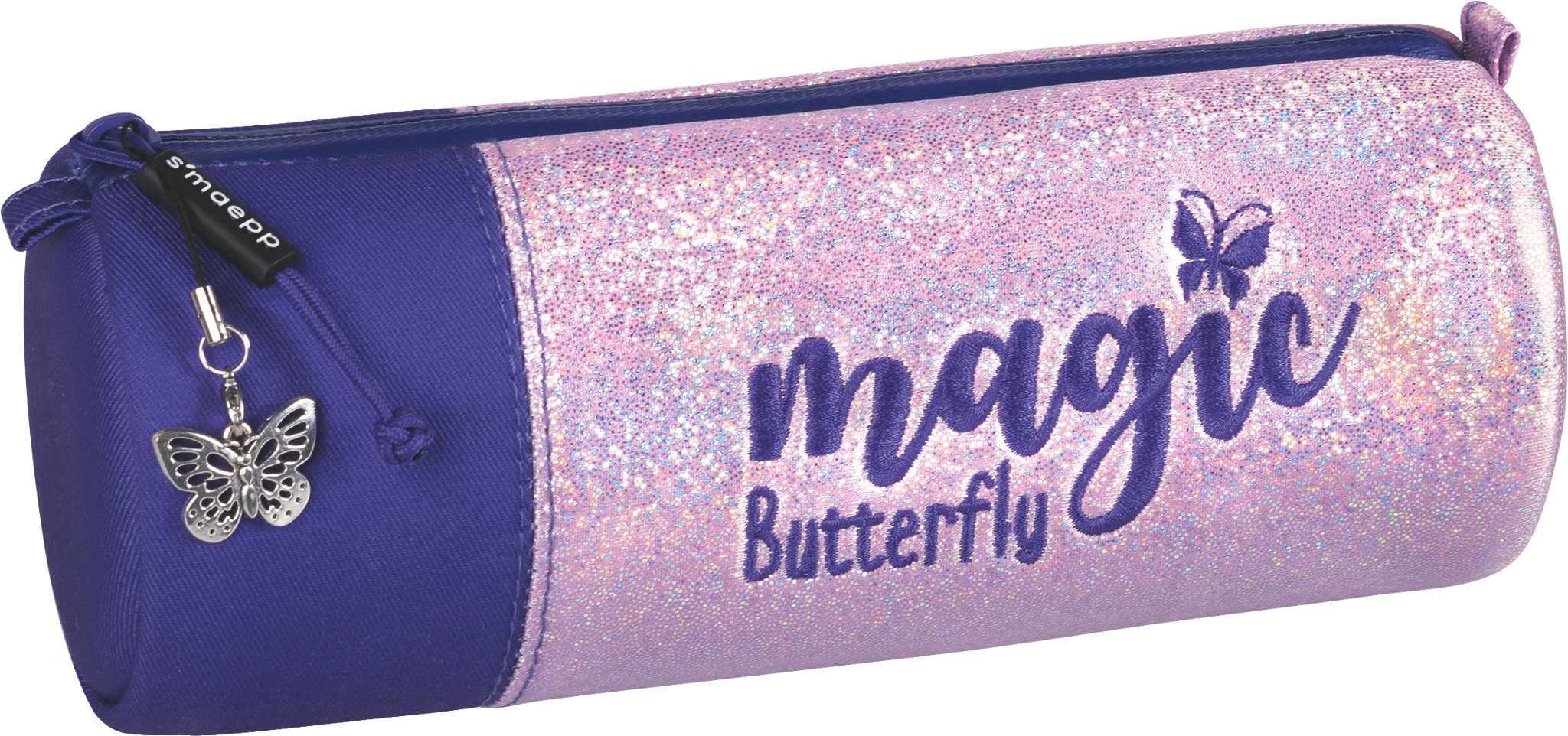 Schlampermäppchen s'maepp M Magic Butterfly | rosarot/lila