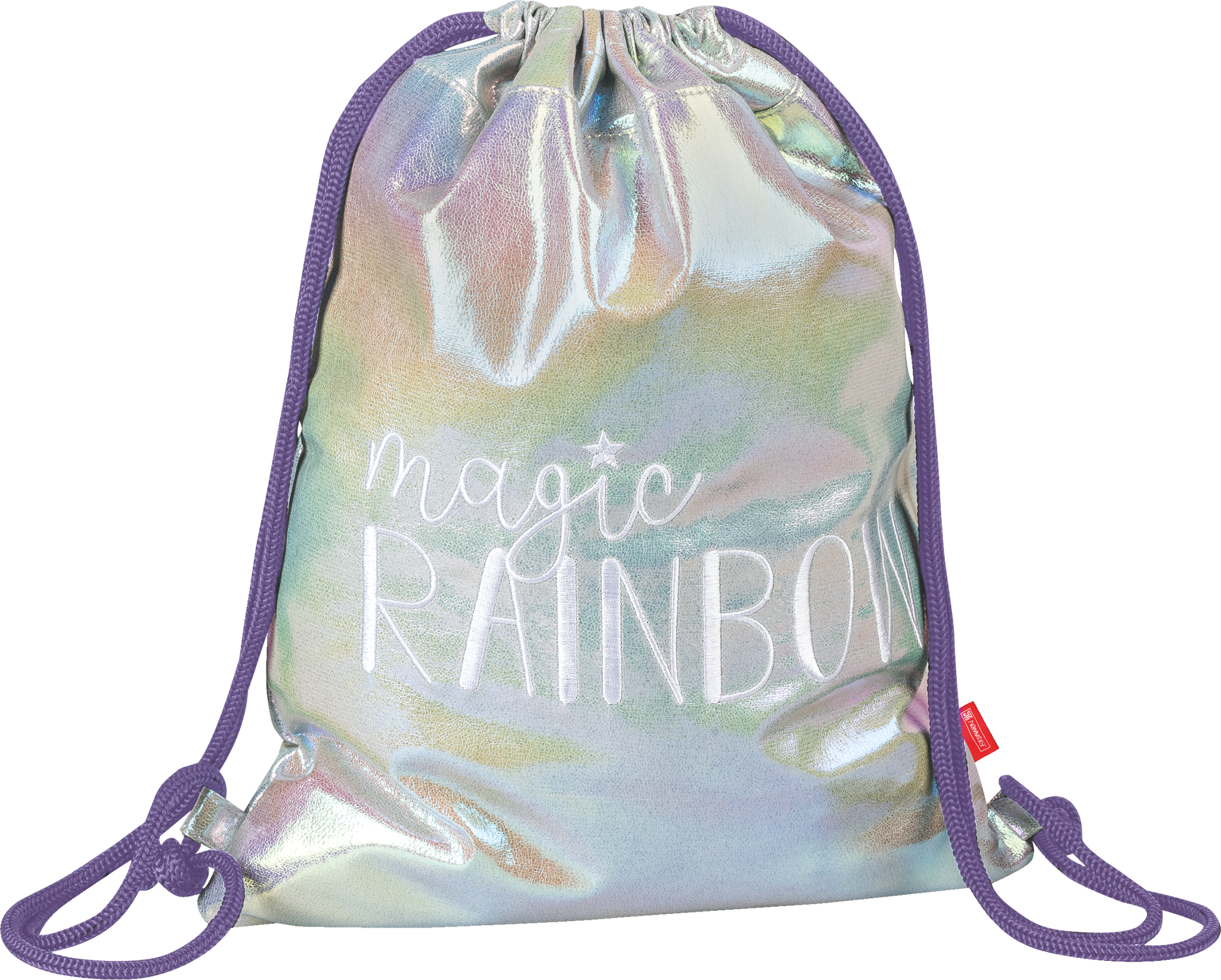Sportbeutel Magic Rainbow | violett/mehrfarbig