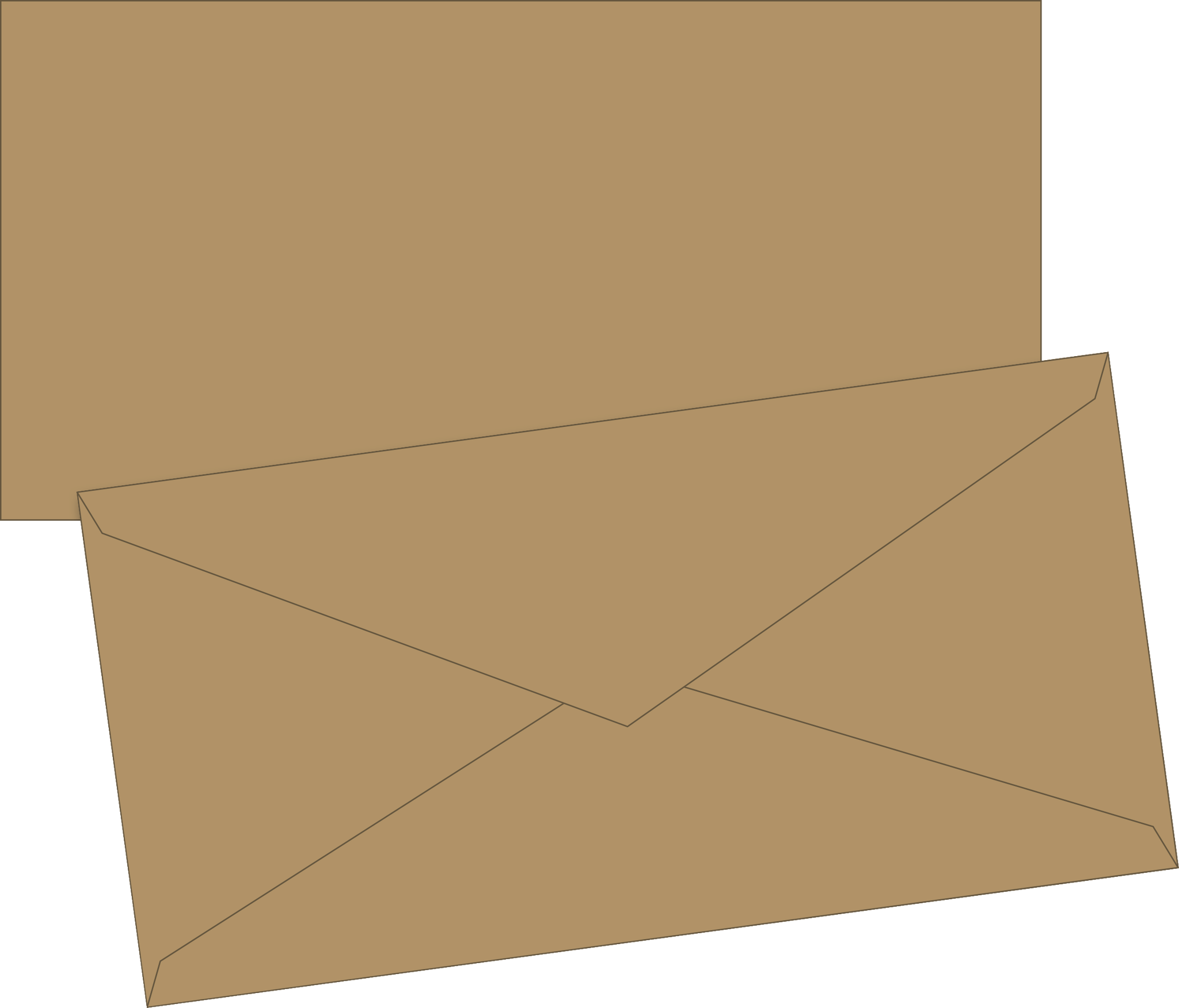 Briefumschläge Universalpapier | DIN lang, 80 g/m², sand, 10 Stück