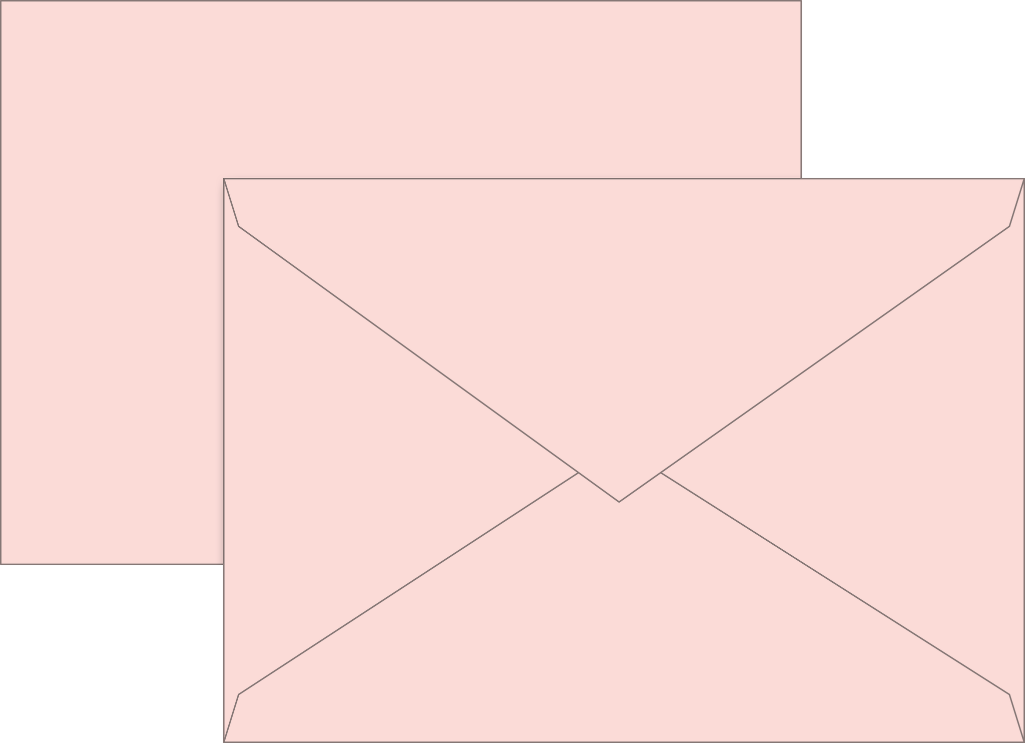 Briefumschläge Universalpapier | C6, 80 g/m², rosé, 10 Stück