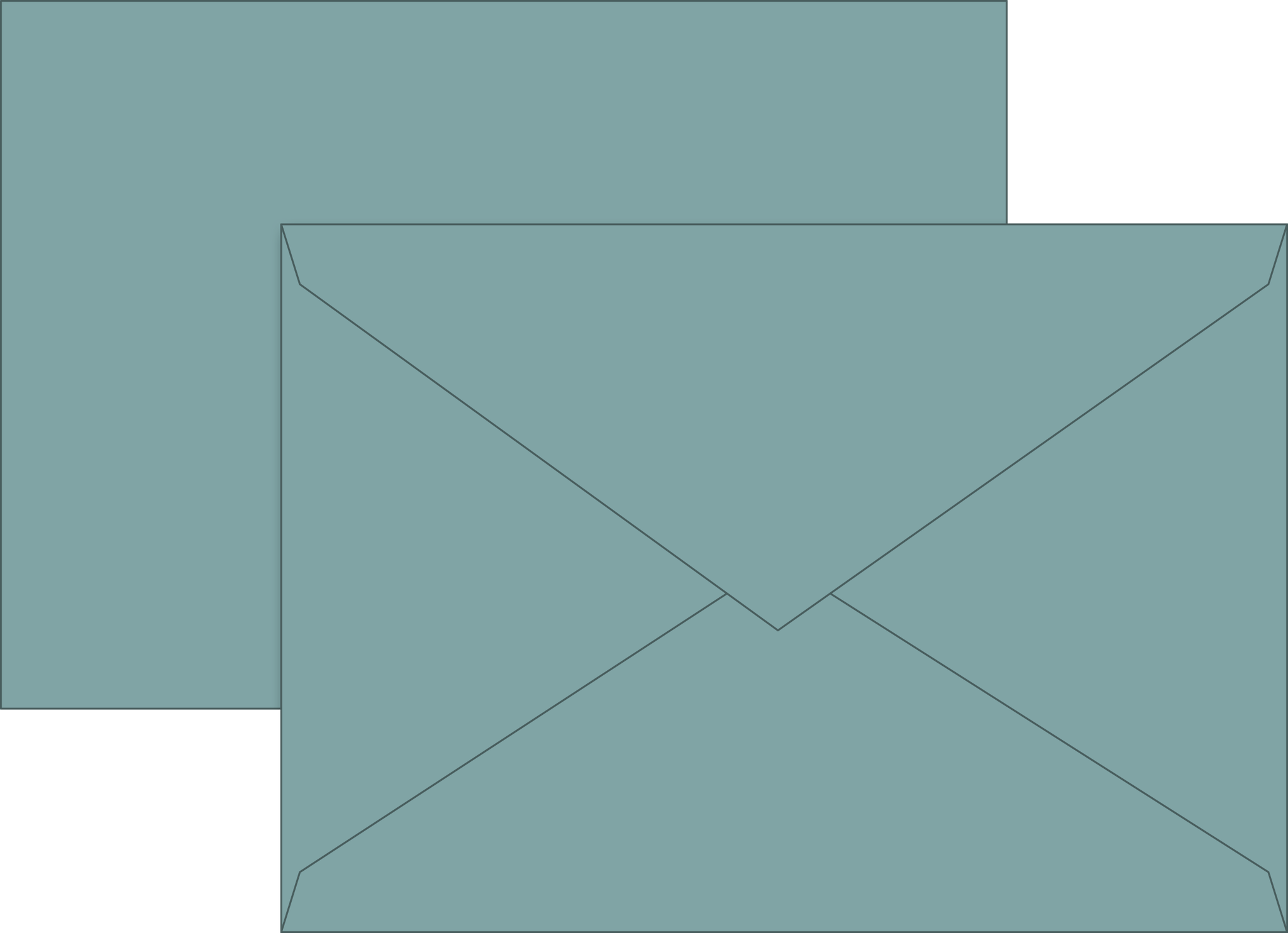 Briefumschläge Universalpapier | C6, 80 g/m², petrol, 10 Stück