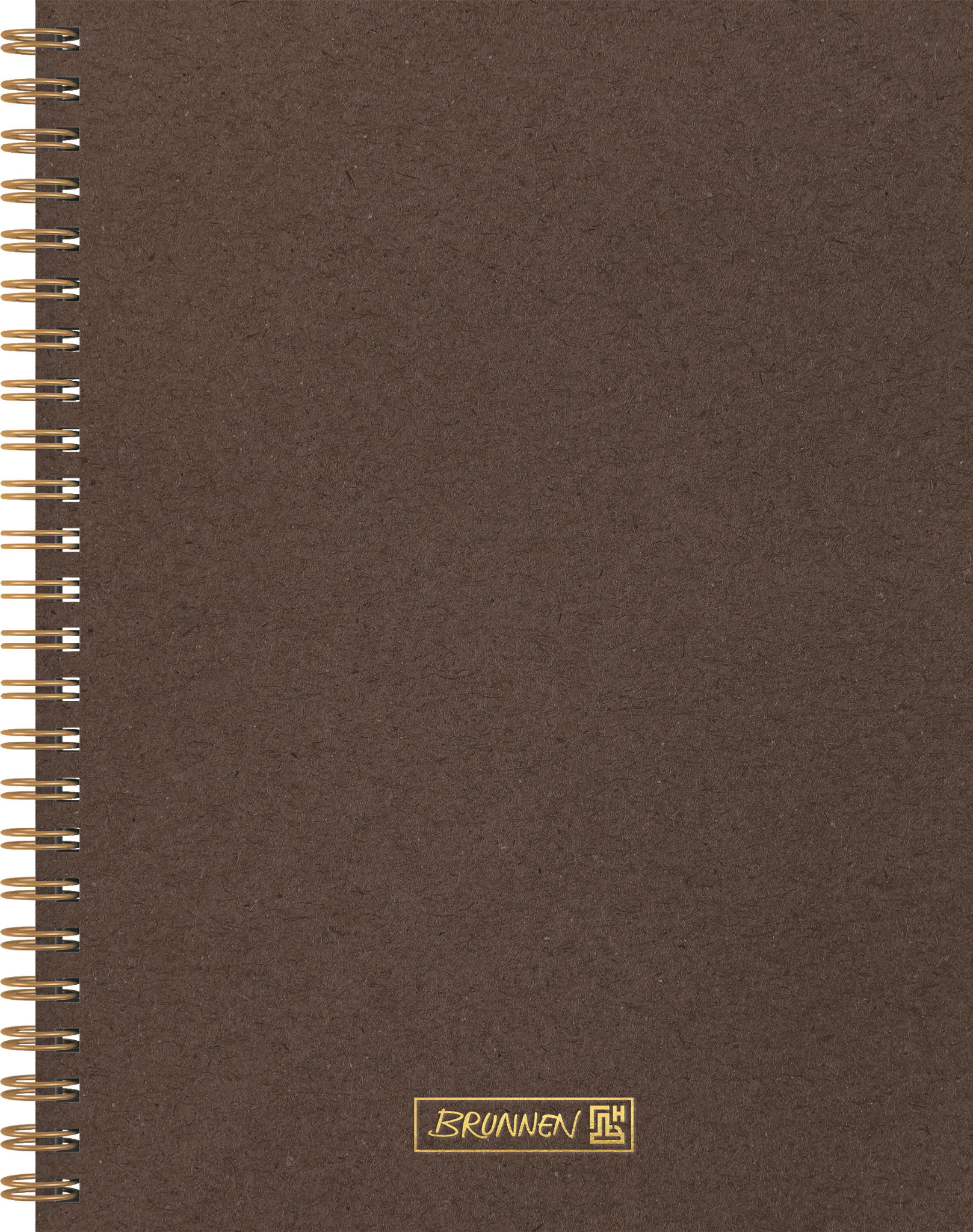 Notizbuch Premium Wire | A5, punktiert, chocolate