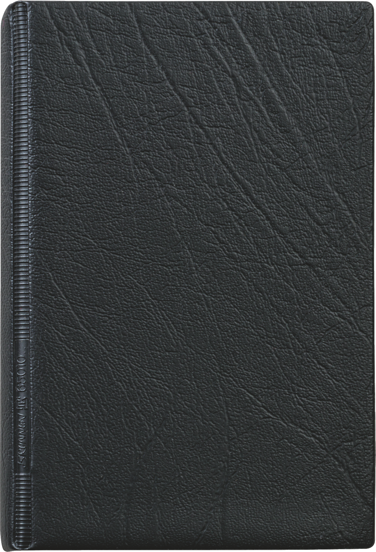 Taschen-Ringbuch | 95×140 mm, 6-Ring-Kipphebel-Mechanik, Füllhöhe: 10 mm, schwarz