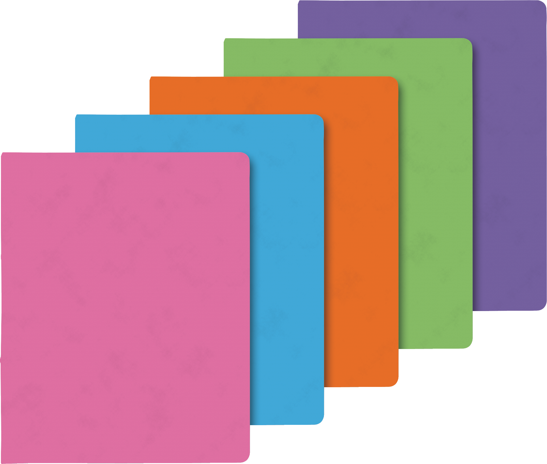 10 x Brunnen Ringbuch Fact!pp A4 15mm 4 Ringe sortiert