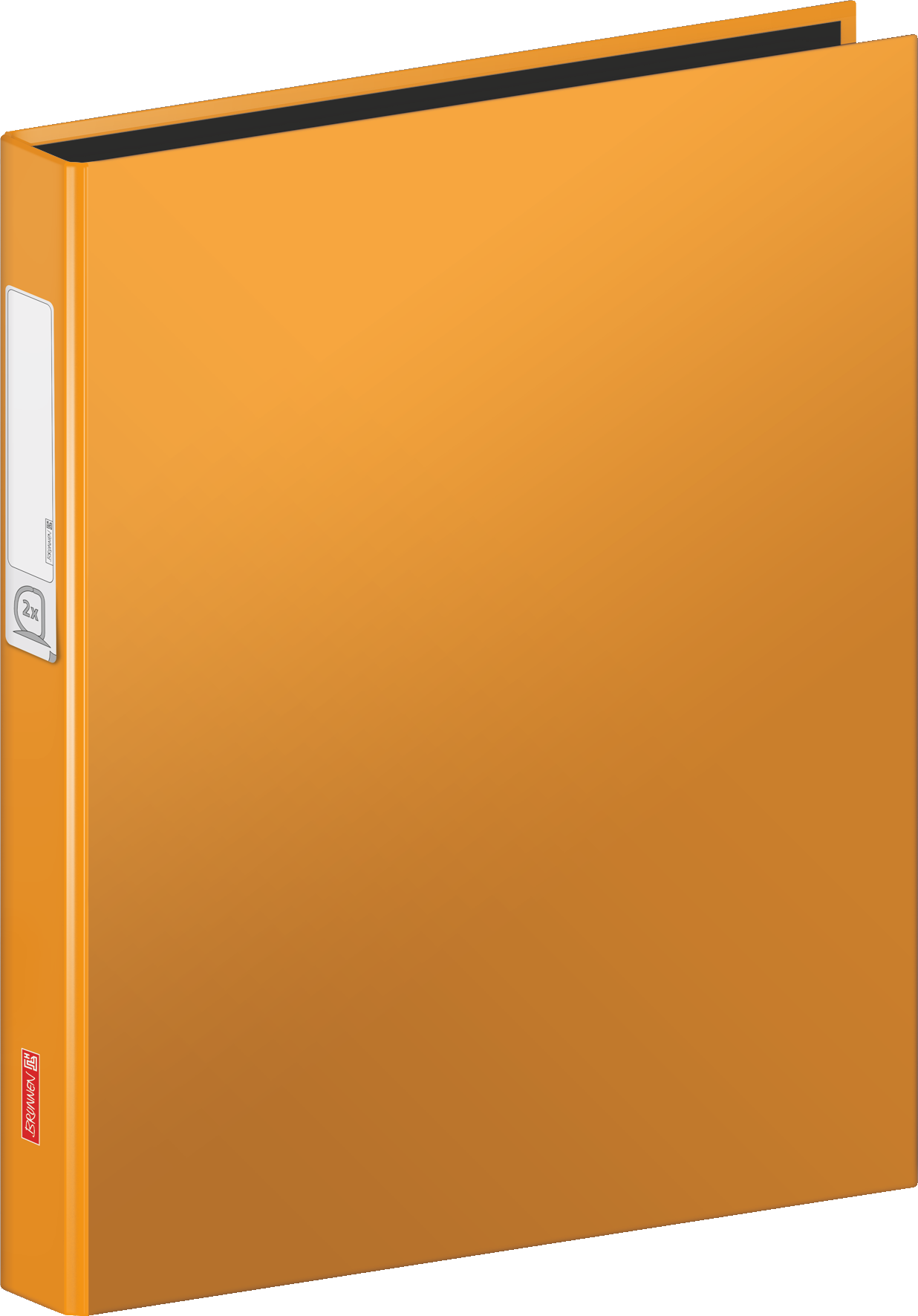 Brunnen Ringbuch A4 Karton 20mm 2 Ringe orange