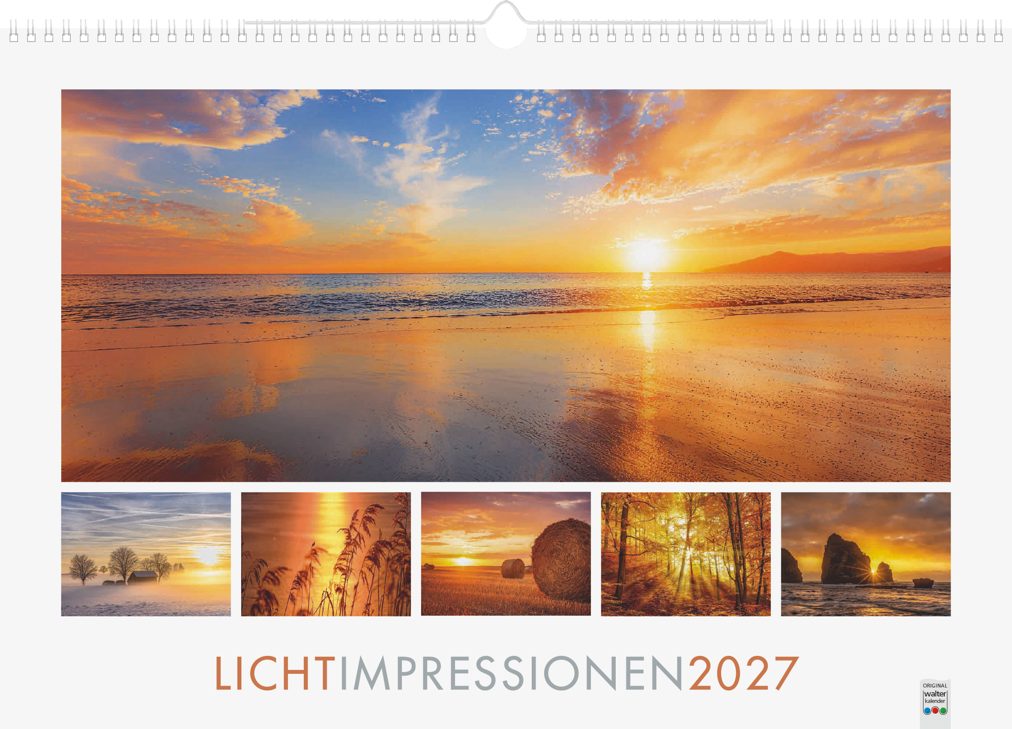 Bildkalender 2027 „Lichtimpressionen“ | 49×34 cm