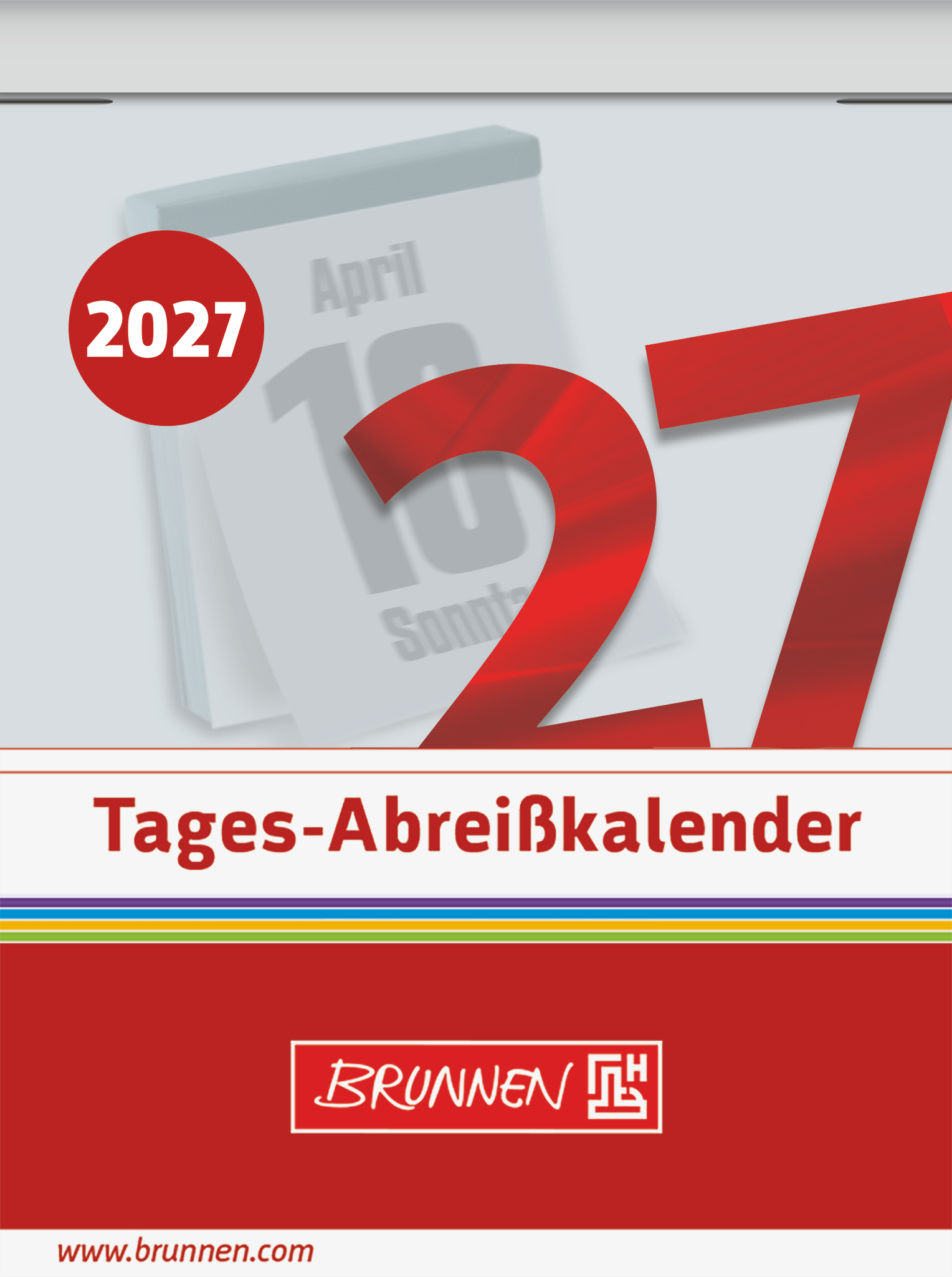 5 x Brunnen Abreißkalender 53,6x71mm 2027