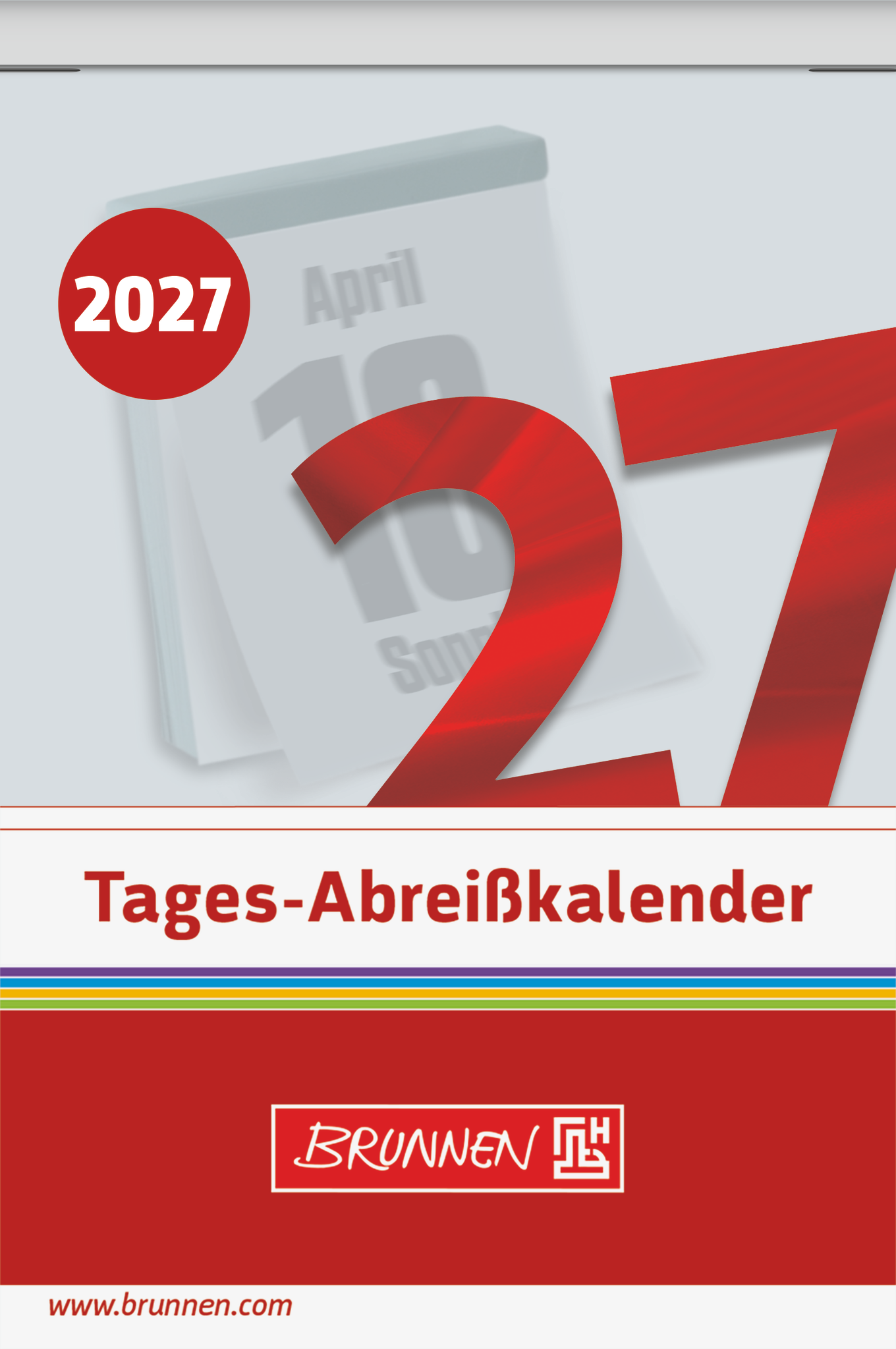 5 x Brunnen Abreißkalender 65x98mm 2027