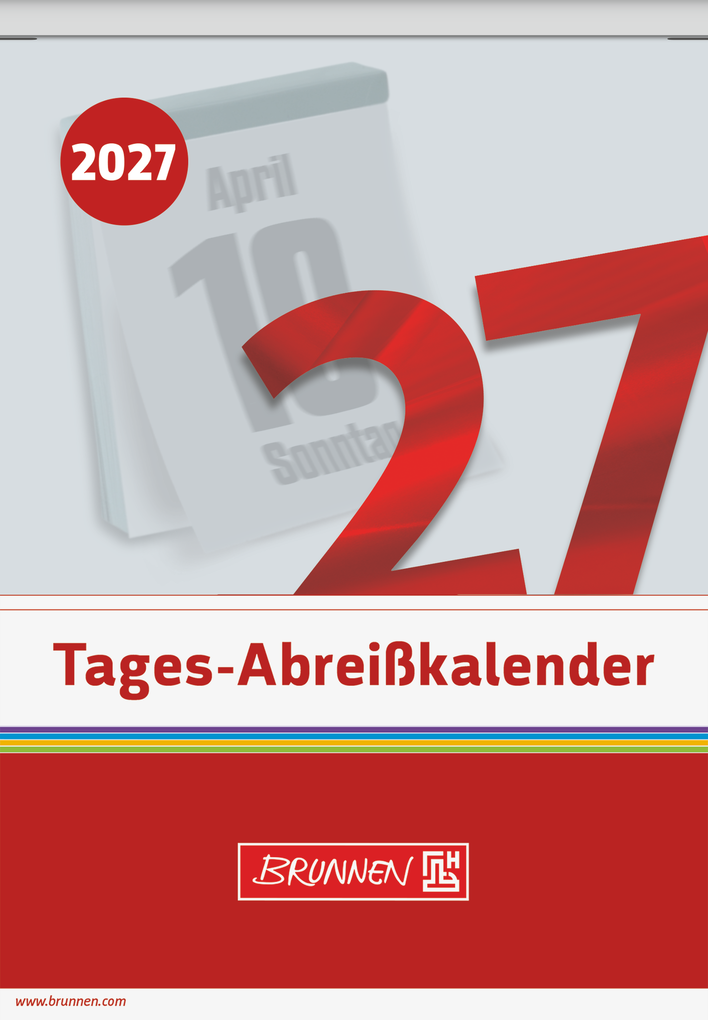 5 x Brunnen Abreißkalender 98x142mm 2027