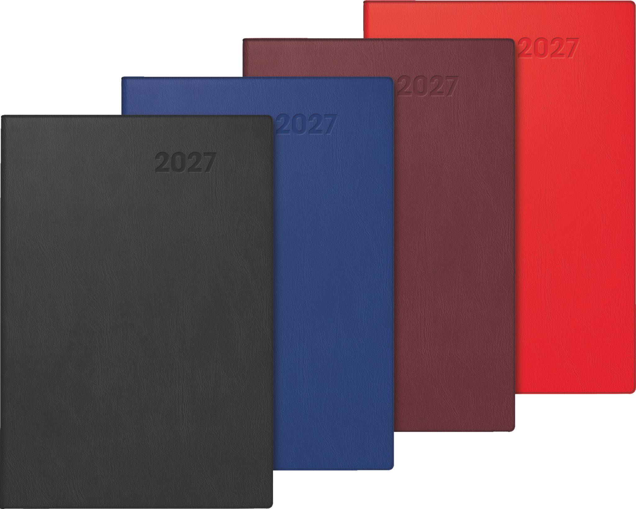 10 x Brunnen Taschenkalender 716 7,2x10,5cm 1 Woche/Seite Kunststoff f