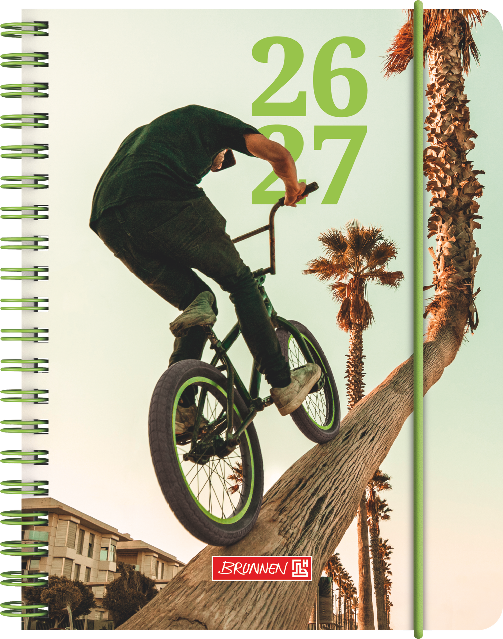 3 x Brunnen Schülerkalender A6 1 Woche/2 Seiten Freestyle 2026/2027