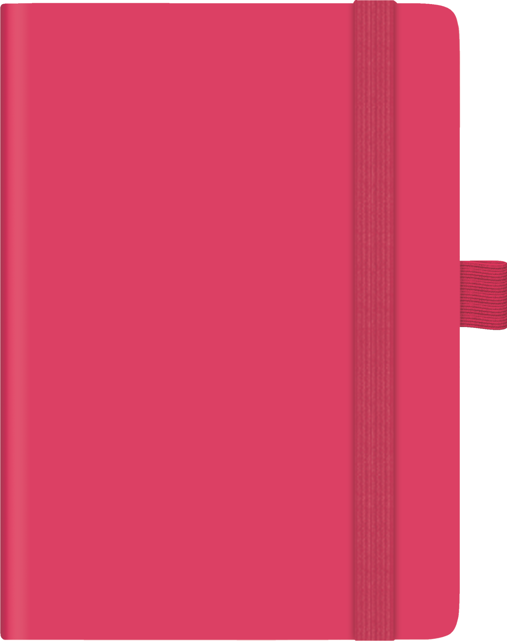 BRUNNEN 1073266267 Taschenkalender Kompagnon Mod. 732 66 2027 A6, Kunststoff, pink