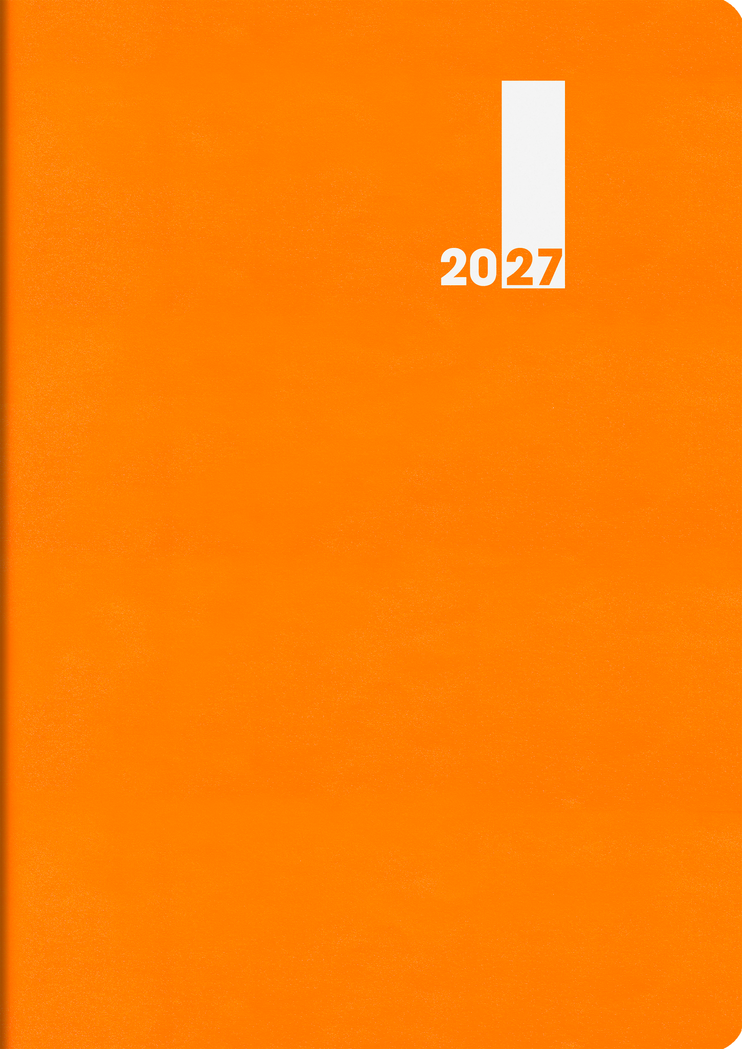 Buchkalender Premium Mod. 739 2027 „SlimLine“ | 17×24 cm, Kunststoff