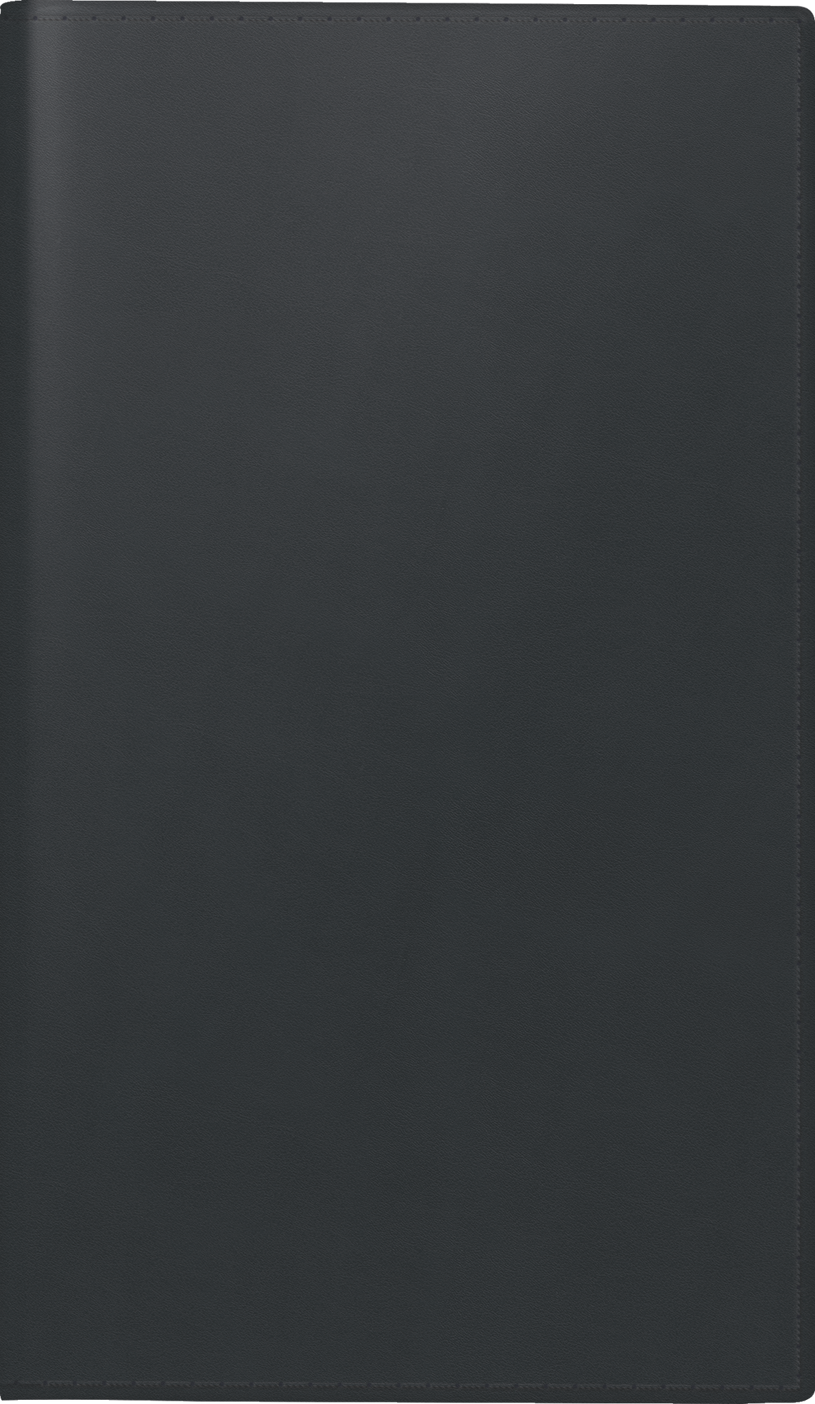 Brunnen Taschenkalender 758 8,7x15,3cm 1 Woche/Seite Leder denim 2027