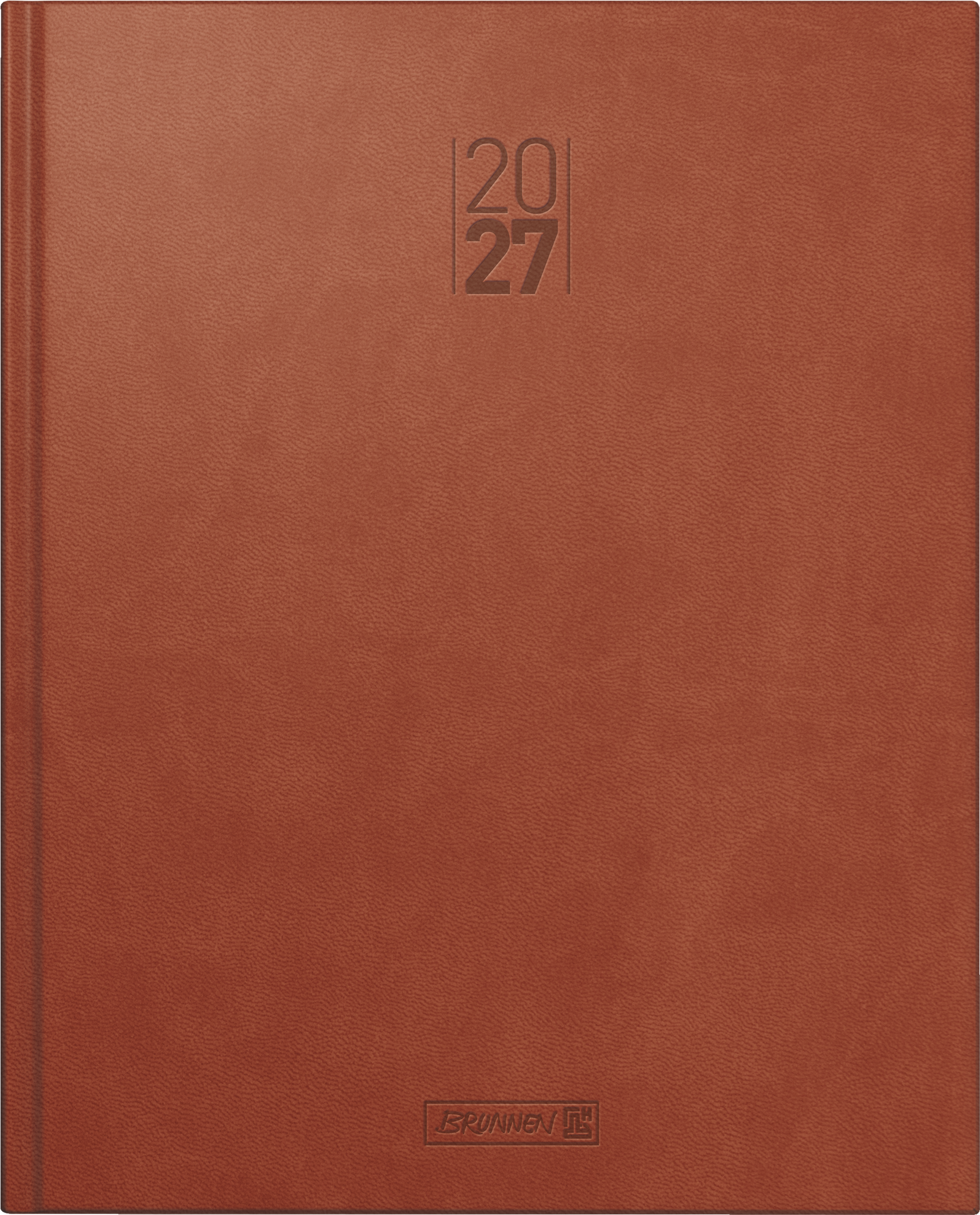 Brunnen Buchkalender Manager Wt 7 21x26cm 1 Woche/2 Seiten Kunstleder-