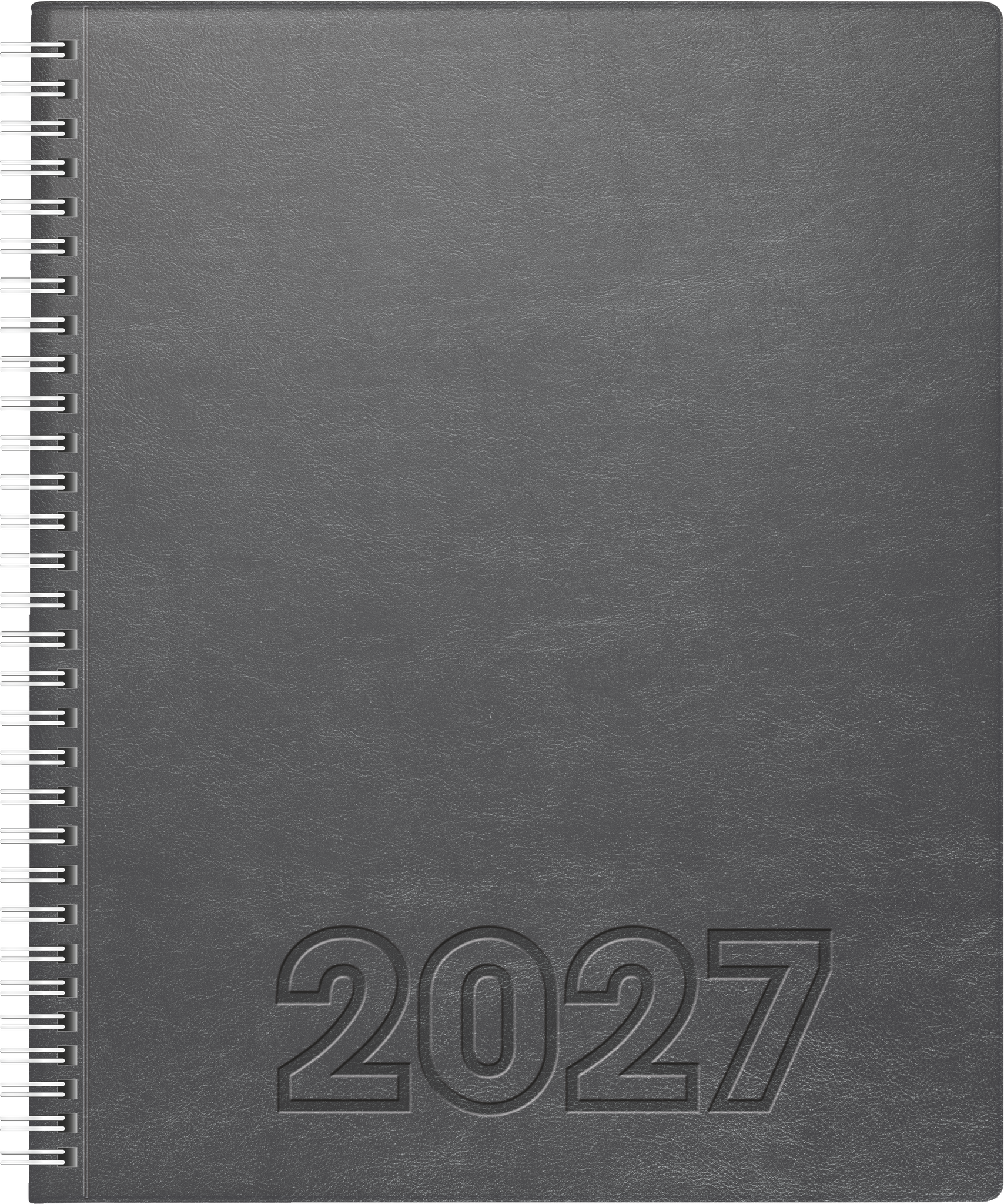 Brunnen Buchkalender Manager Wt7 weektimer 21x26cm 1 Woche/2 Seiten Li