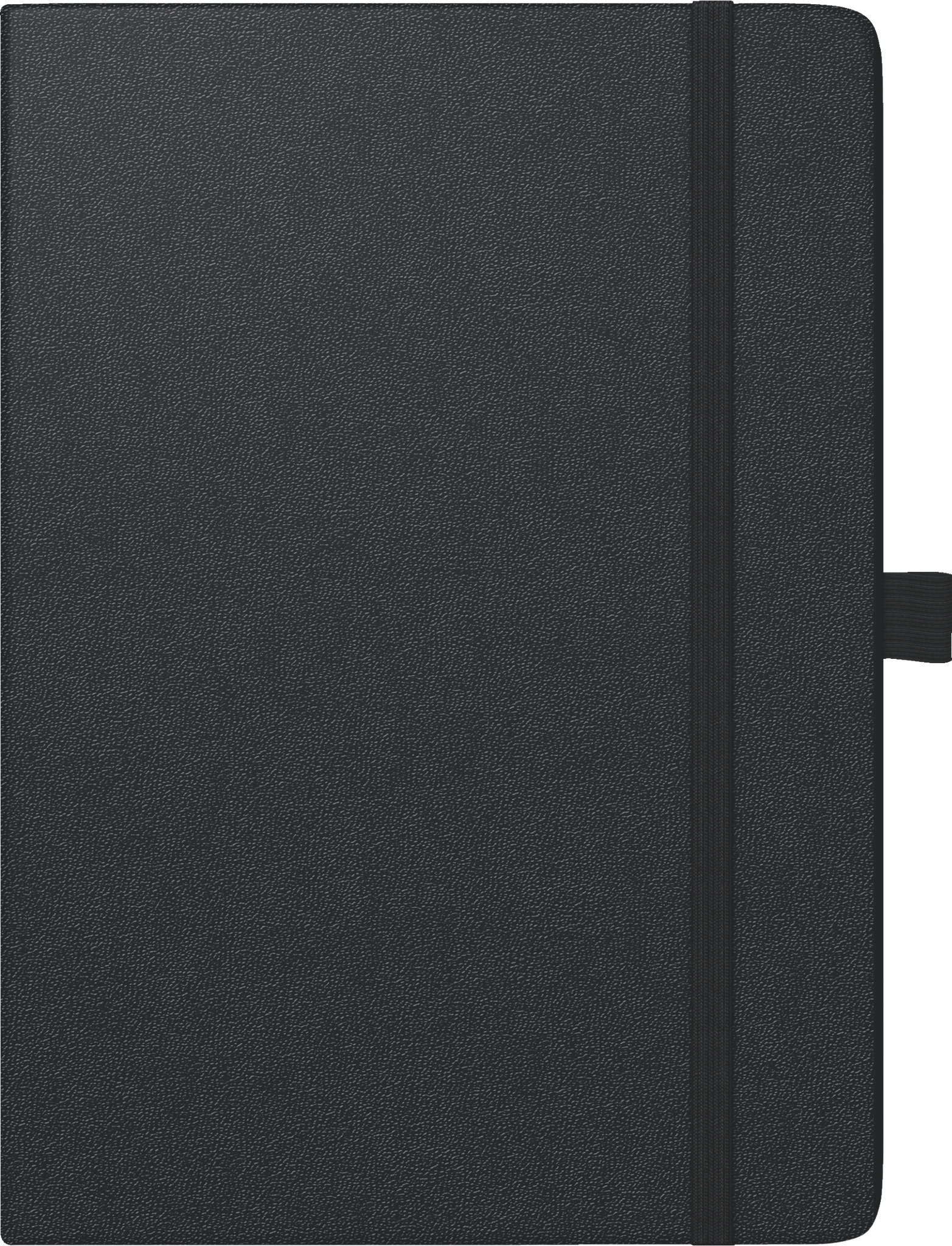 BRUNNEN 1078166907 Buchkalender Premium Mod. 781 2027 A4, Kunststoff, schwarz
