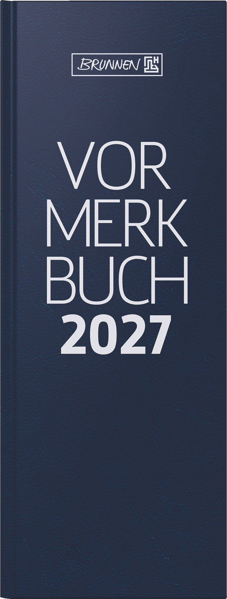 Brunnen Vormerkbuch 786 11x29,7cm 1 Tag/2 Seiten Balacron-Deckenband b