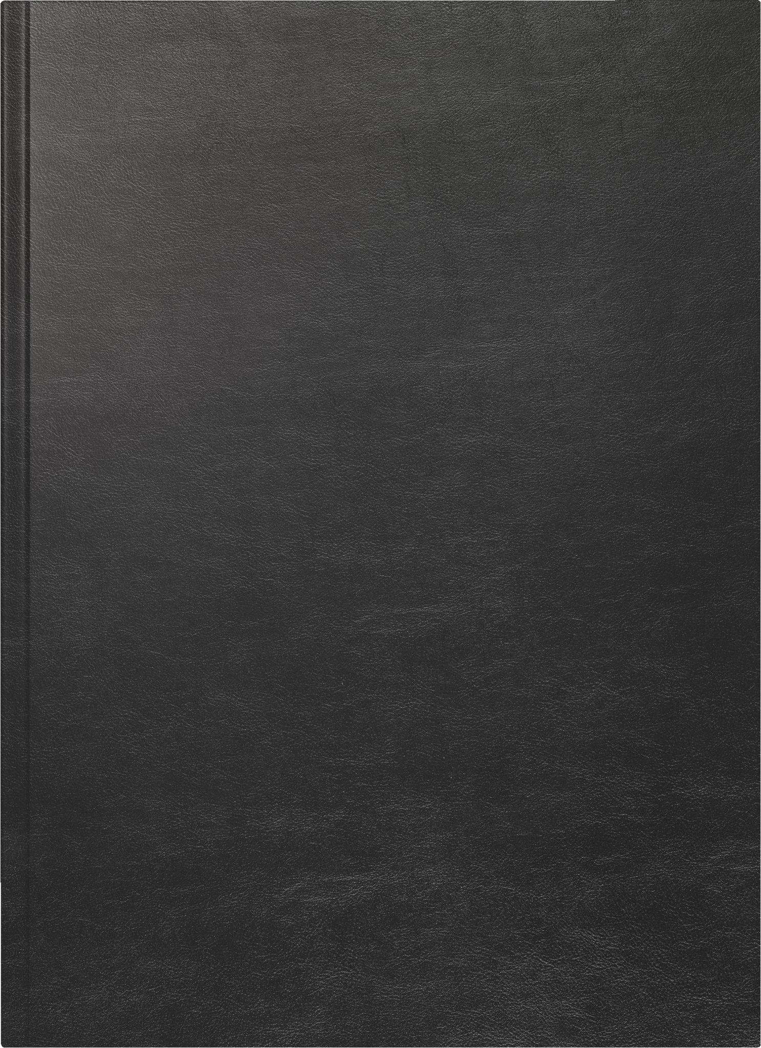 Brunnen Buchkalender 787 A4 1 Tag/Seite Kunstleder-Soft-Einband schwar