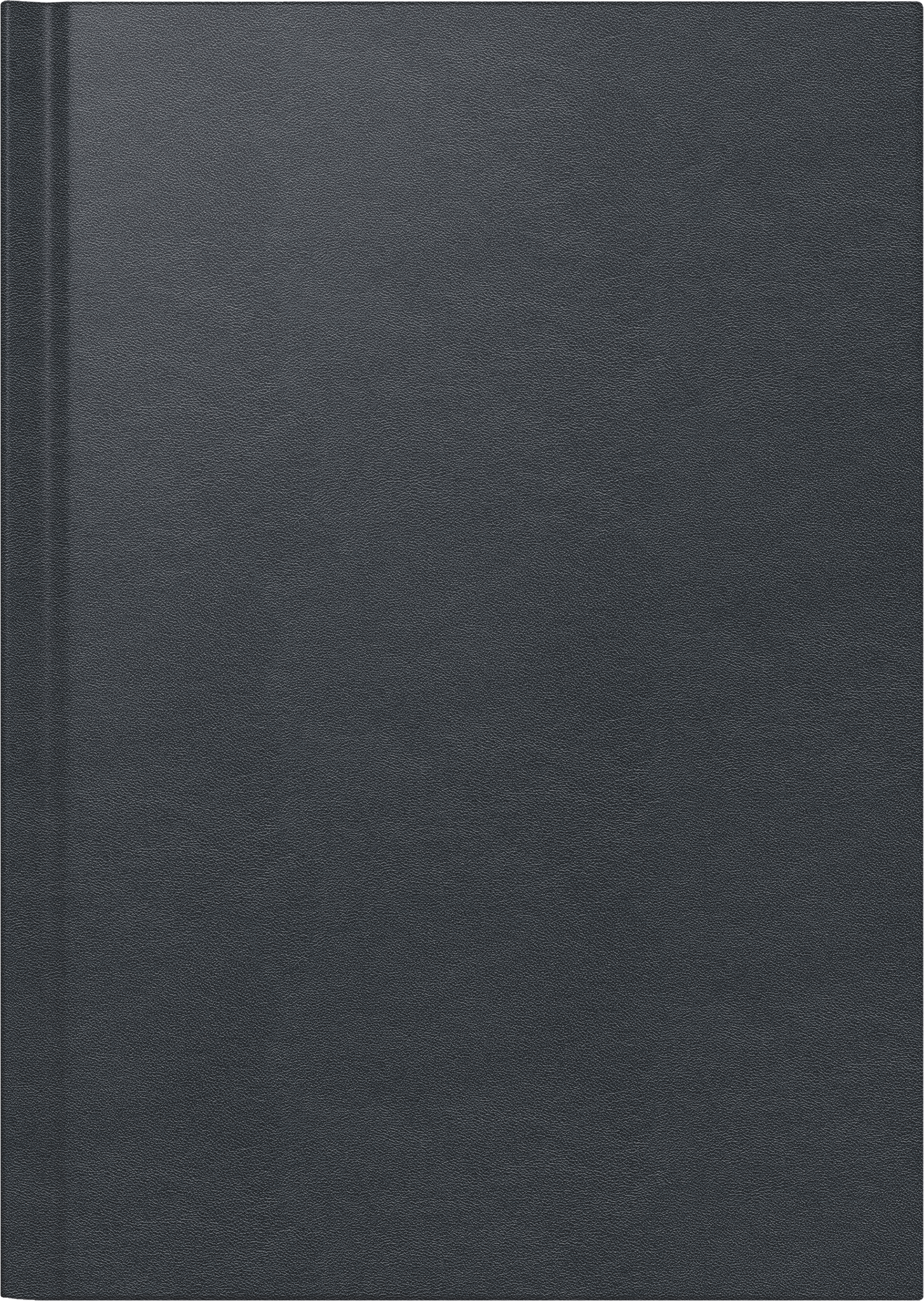 Brunnen Buchkalender 795 A5 1 Tag/Seite Leder schwarz 2027