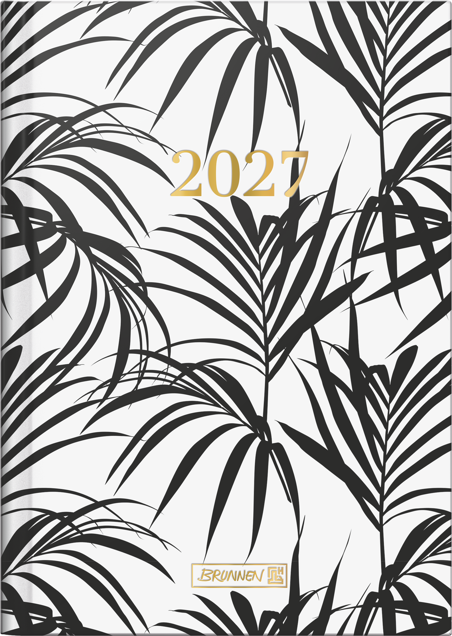 Brunnen Buchkalender 796 A5 1 Woche/2 Seiten Grafik-Einband Jungle 202