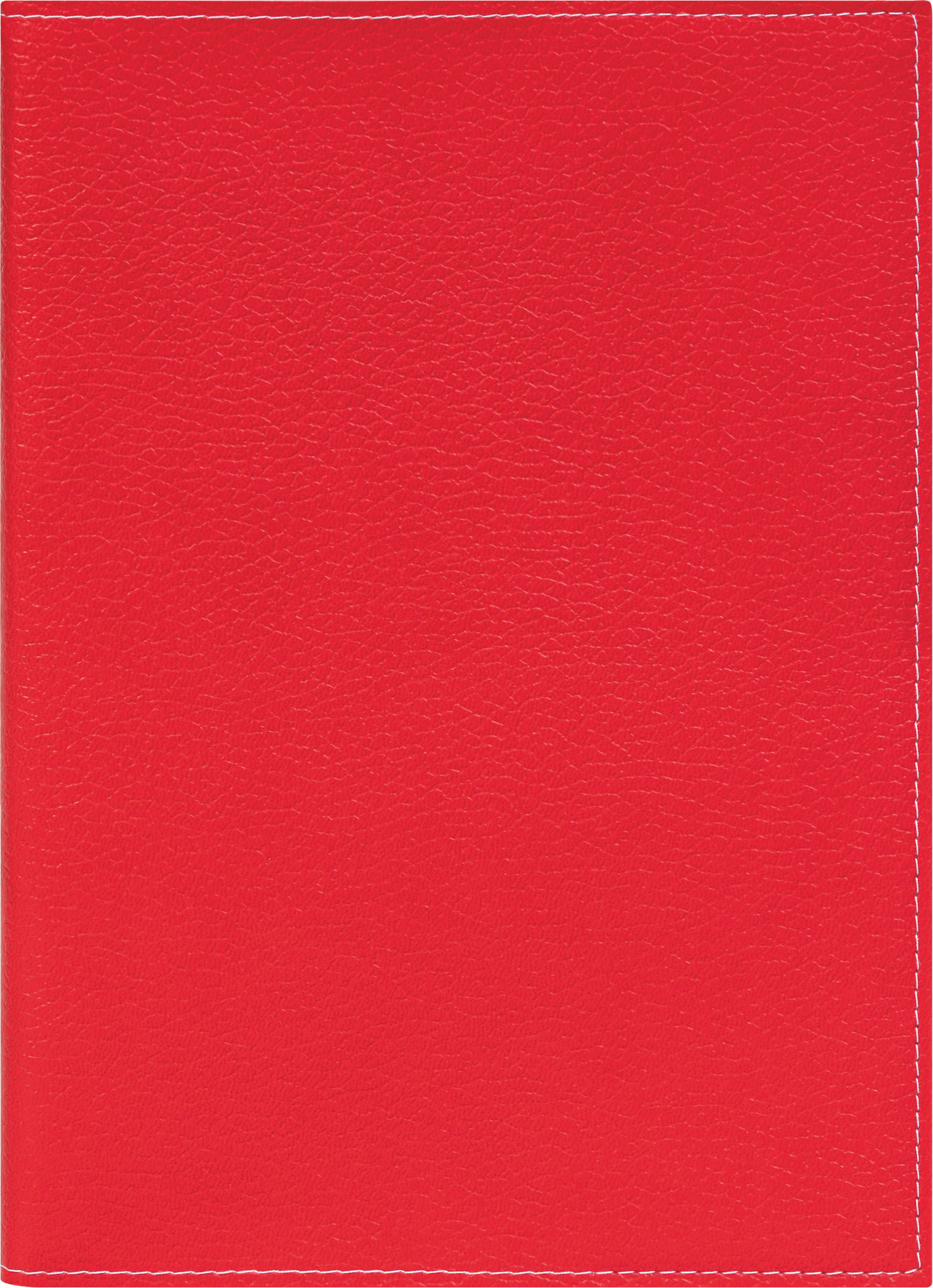 Brunnen Buchkalender 796 A5 1 Woche/2 Seiten Kunstleder-Einband rot 20