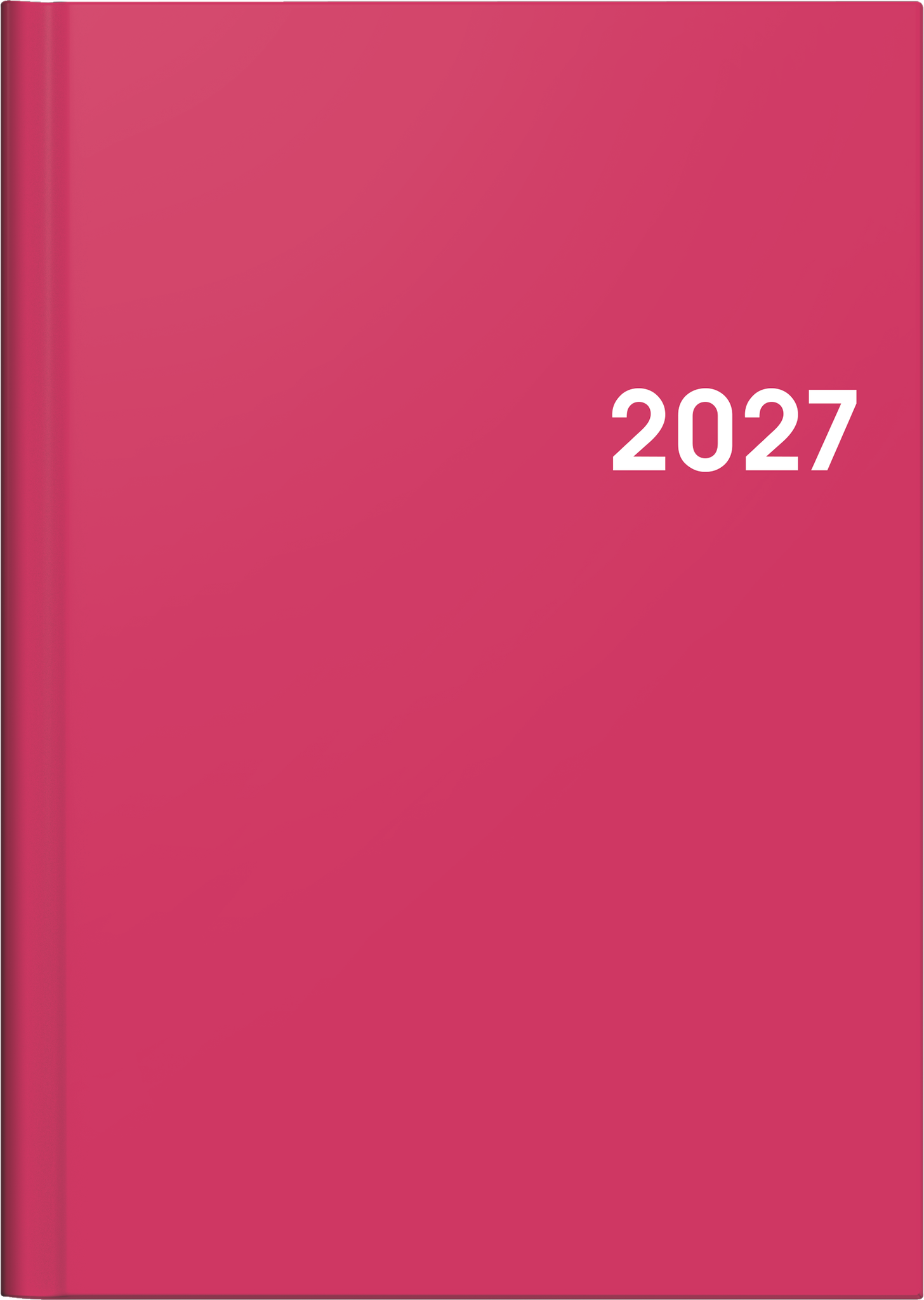 Brunnen Buchkalender 796 A5 1 Woche/2 Seiten pink 2027