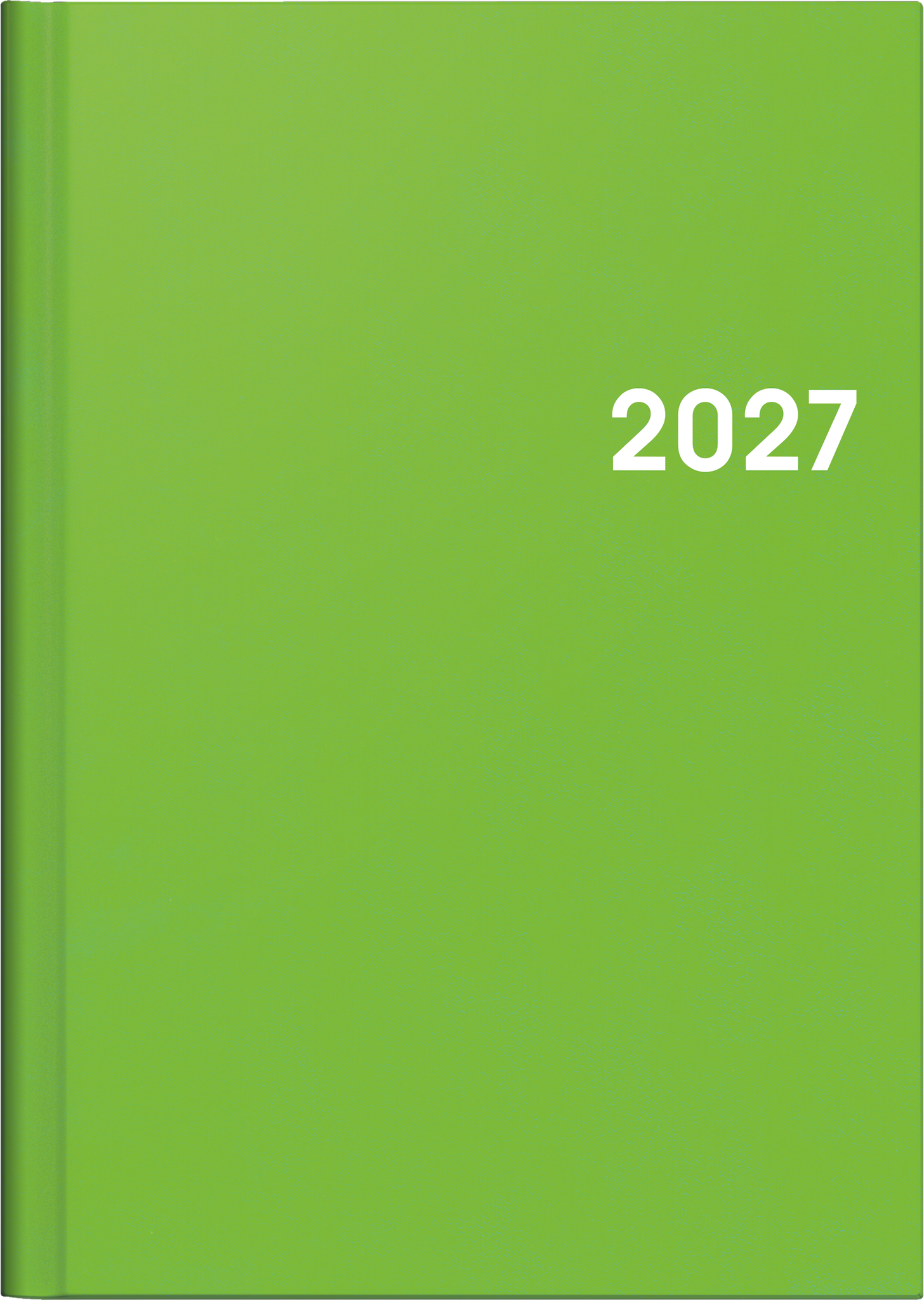 Buchkalender Colour Line Mod. 796 2027 | A5, Kunststoff, grün